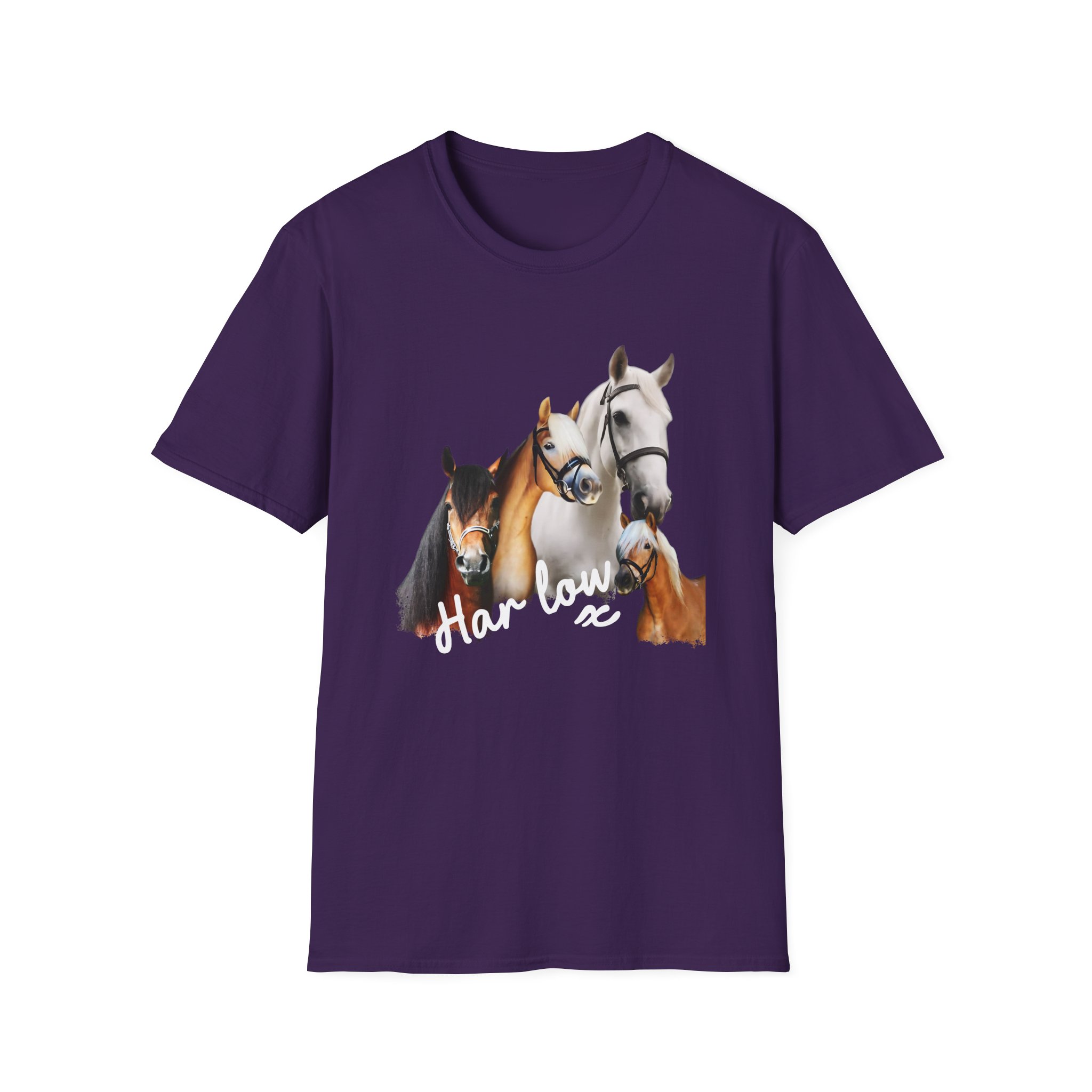 Harlow and Popcorn Unisex Softstyle T-Shirt
