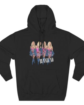 Bunnie Xo Three-Panel Fleece Hoodie