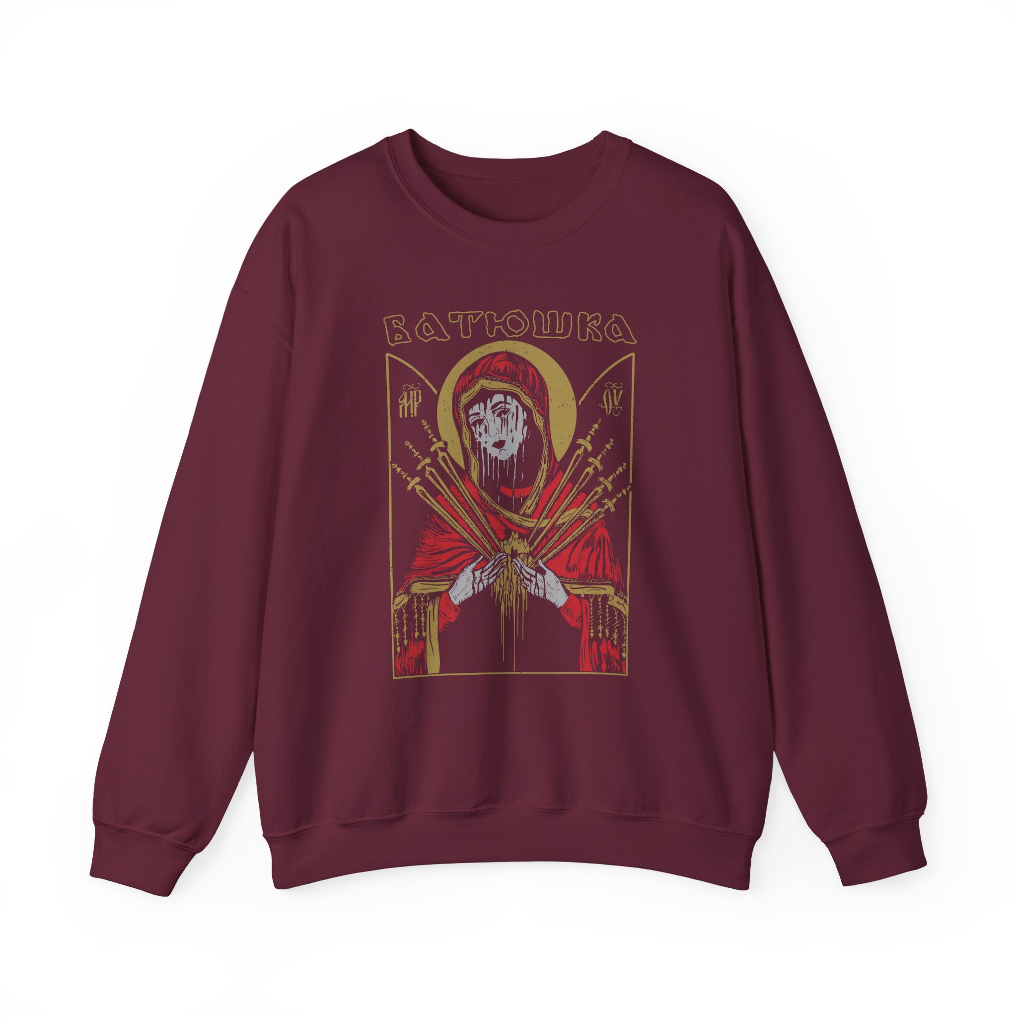 Batushka Maria II Unisex Heavy Blendâ„¢ Crewneck Sweatshirt