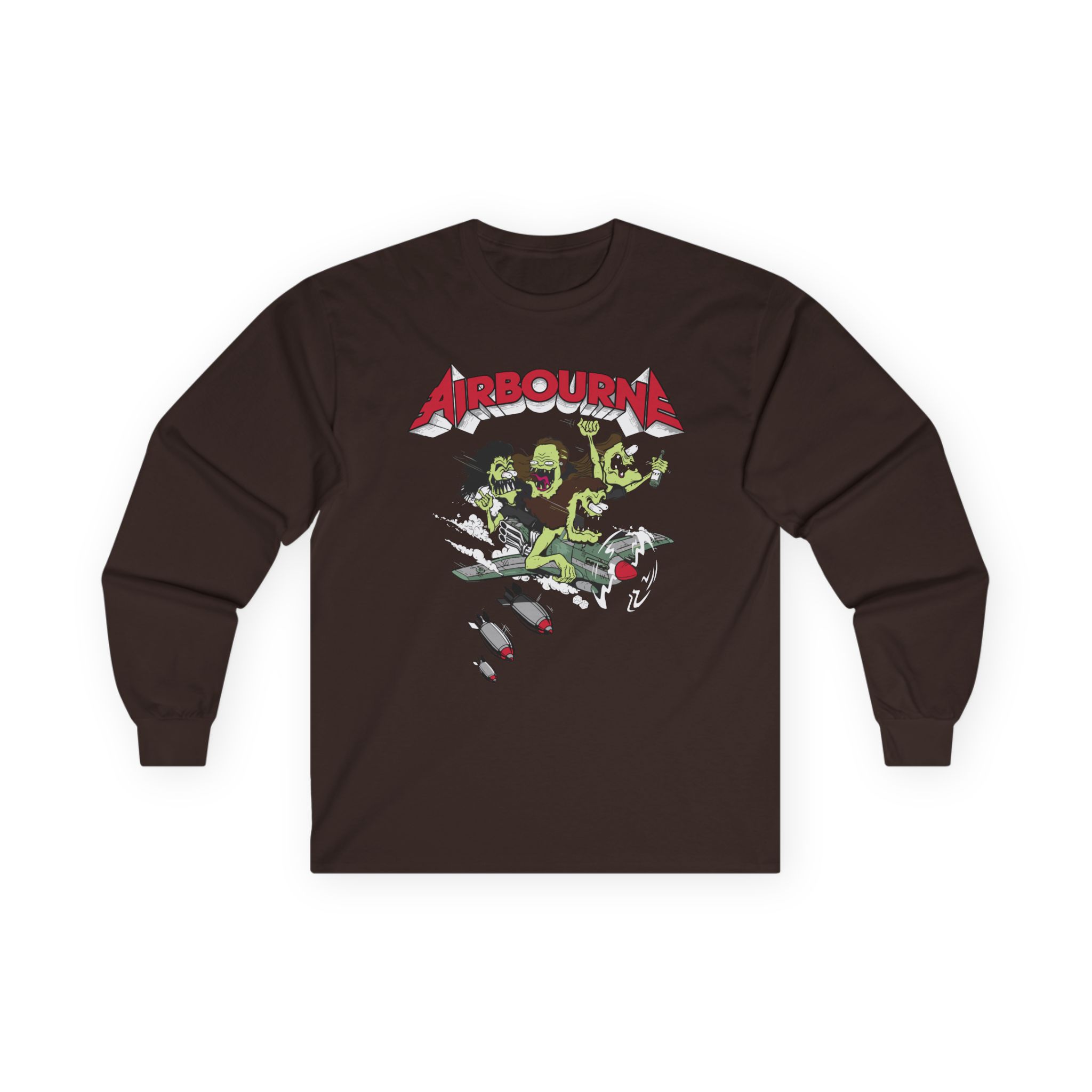 Airbourne - Nitro Herren Unisex Ultra Cotton Long Sleeve Tee