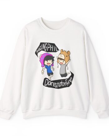Dan and Phil Unisex Heavy Blend™ Crewneck Sweatshirt
