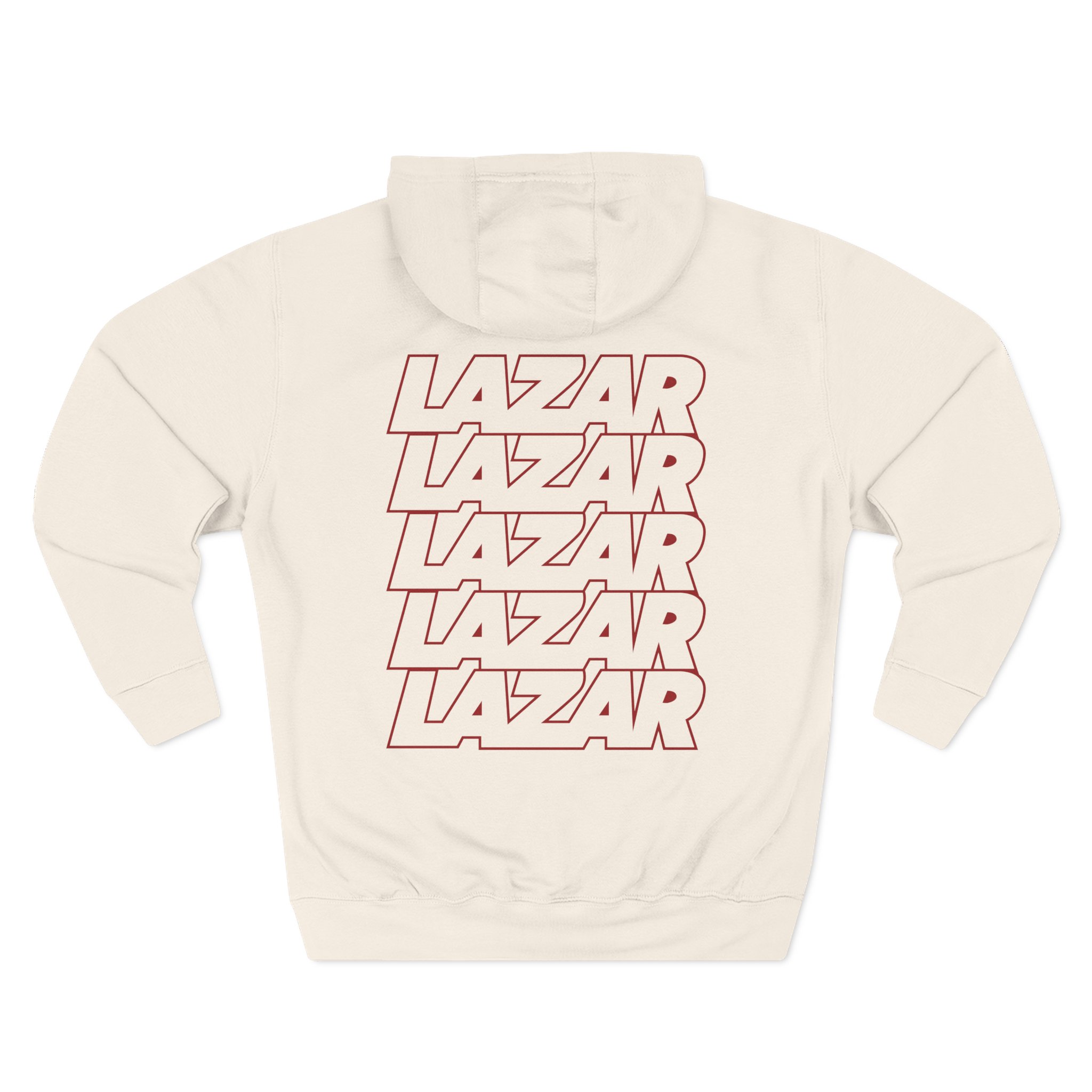 Yuyeadz Lazarbeam Three-Panel Fleece Hoodie