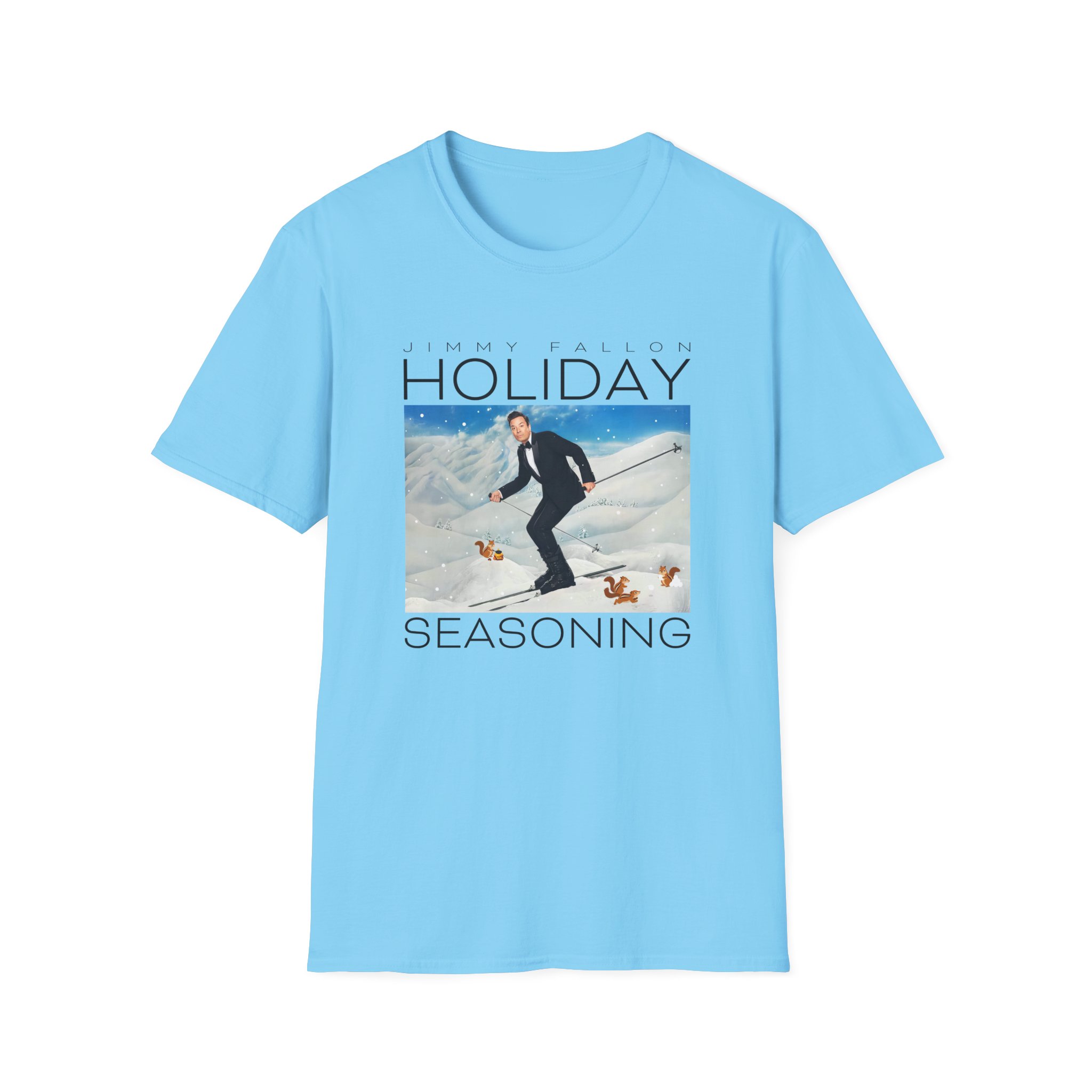 Jimmy Fallon Holiday Seasoning Unisex Softstyle T-Shirt