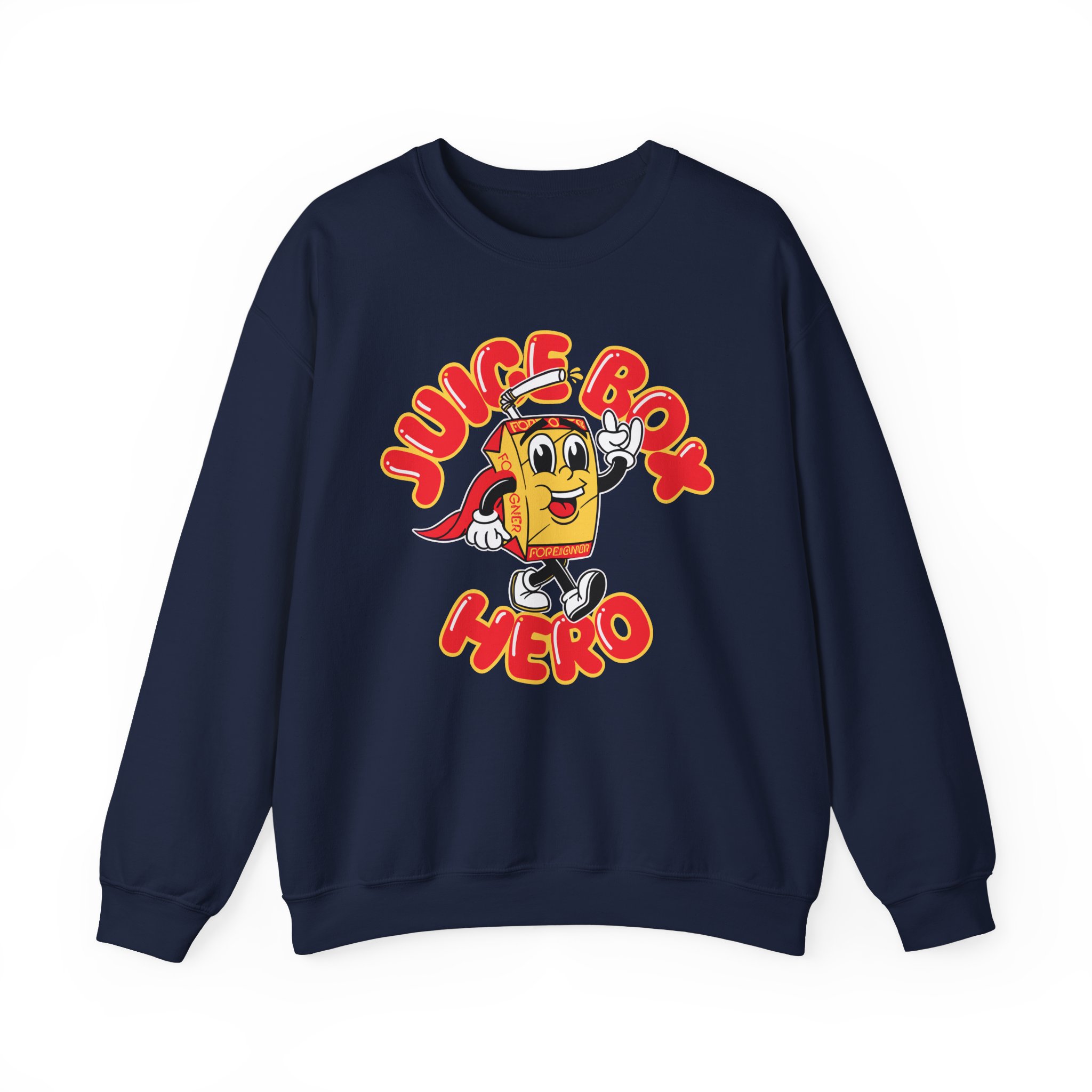 Foreigner Juicebox Hero Unisex Heavy Blendâ„¢ Crewneck Sweatshirt
