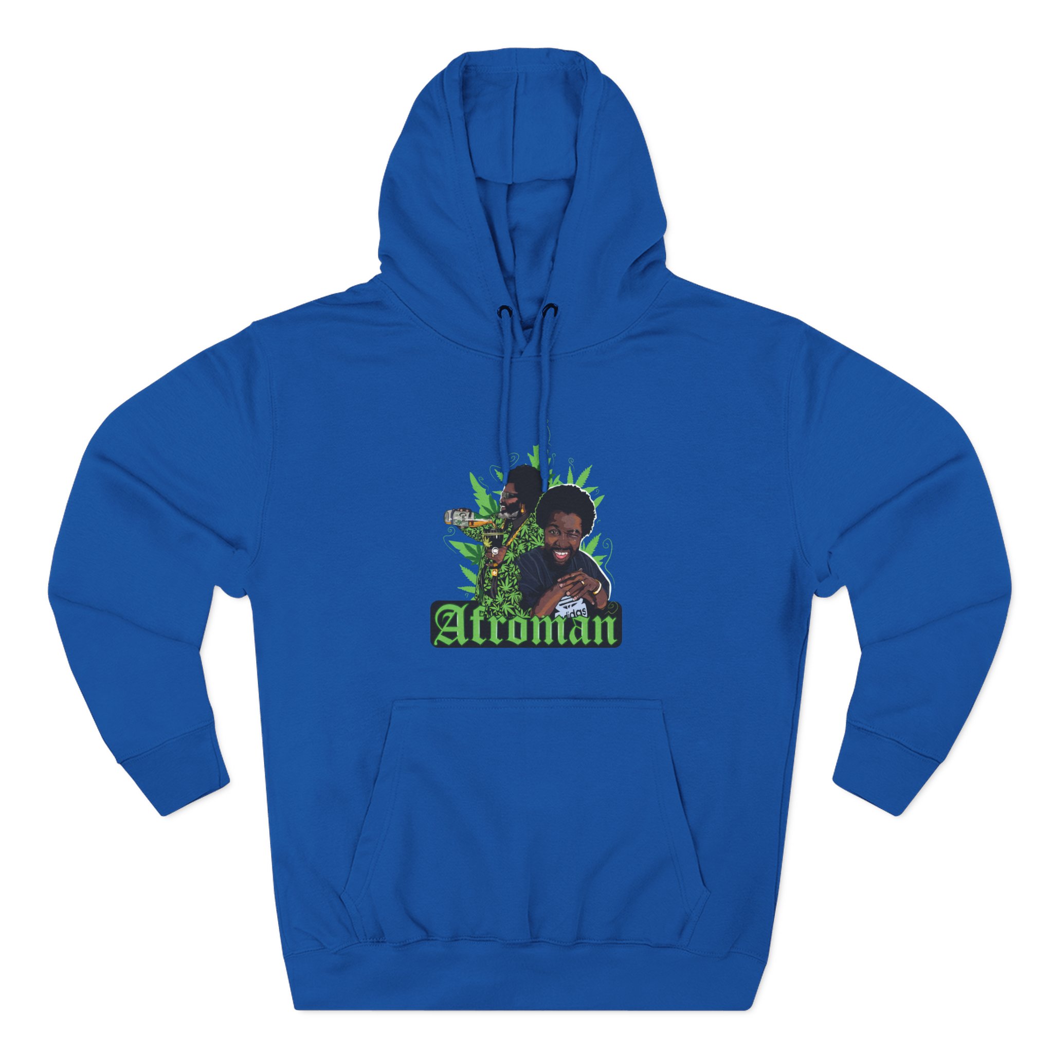 Afroman version 3 Three-Panel Fleece Hoodie