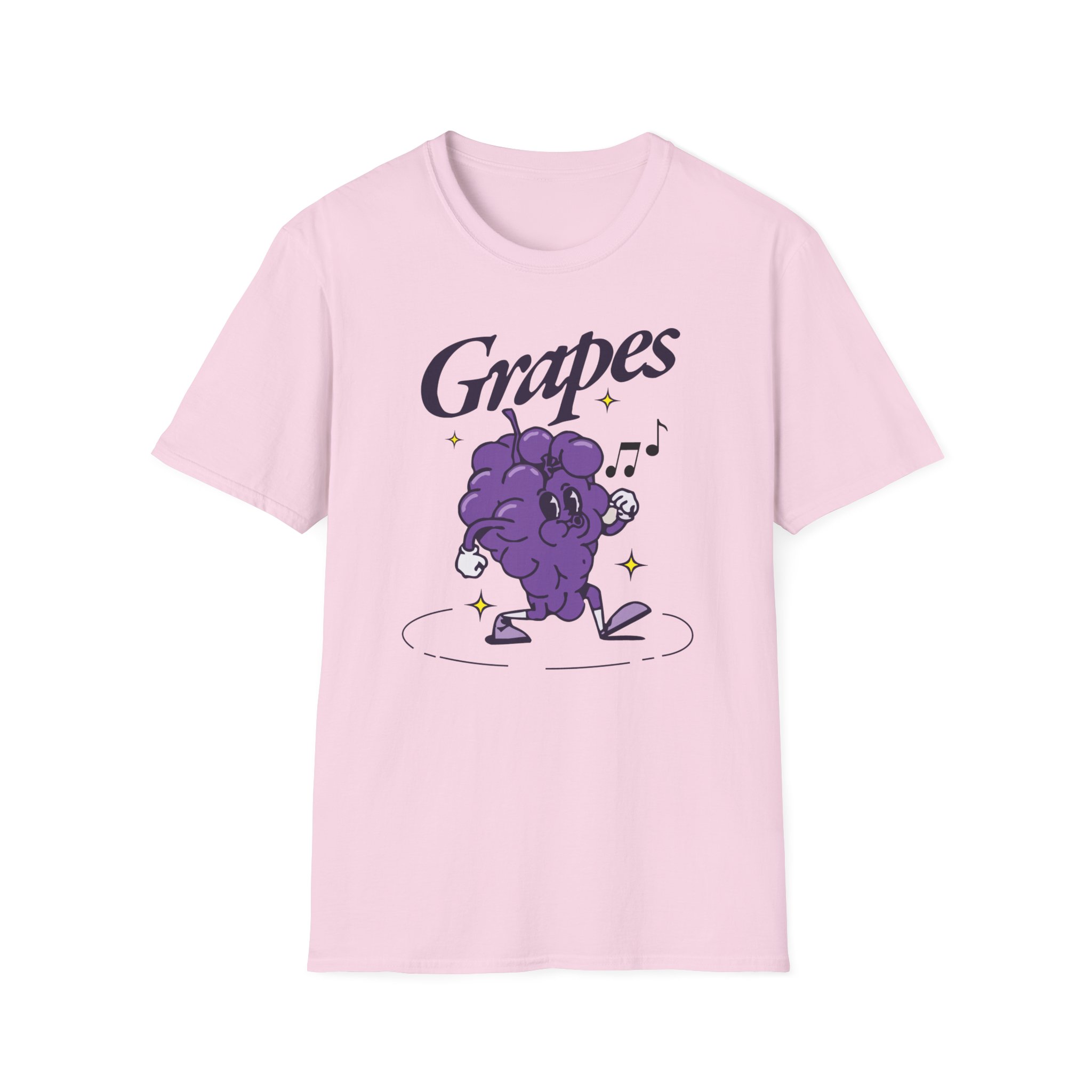 James Marriott Grapes Natural Unisex Softstyle T-Shirt
