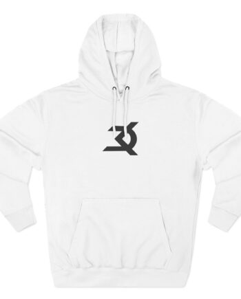 Dimitri K Three-Panel Fleece Hoodie