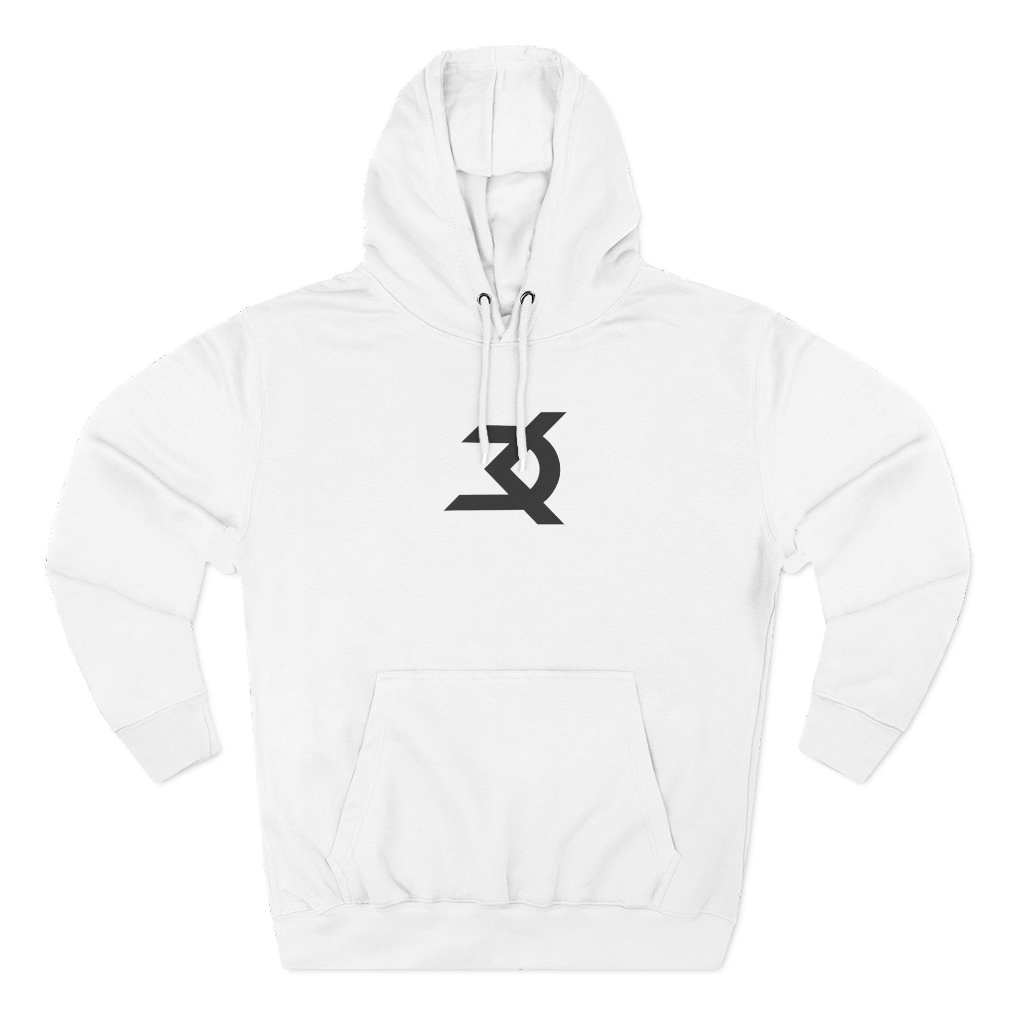 Dimitri K Three-Panel Fleece Hoodie