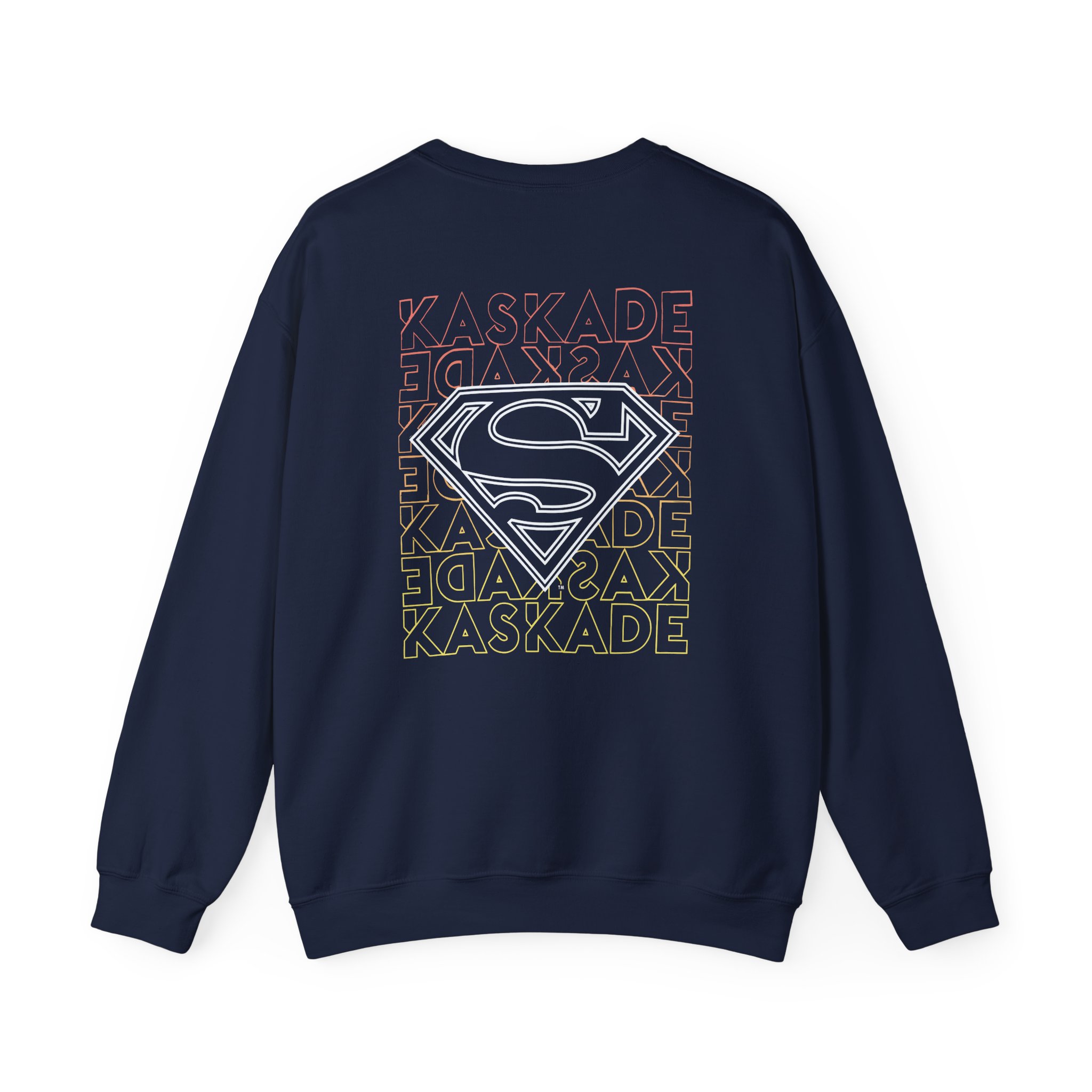 Kaskade X Superman Stacked Unisex Heavy Blendâ„¢ Crewneck Sweatshirt