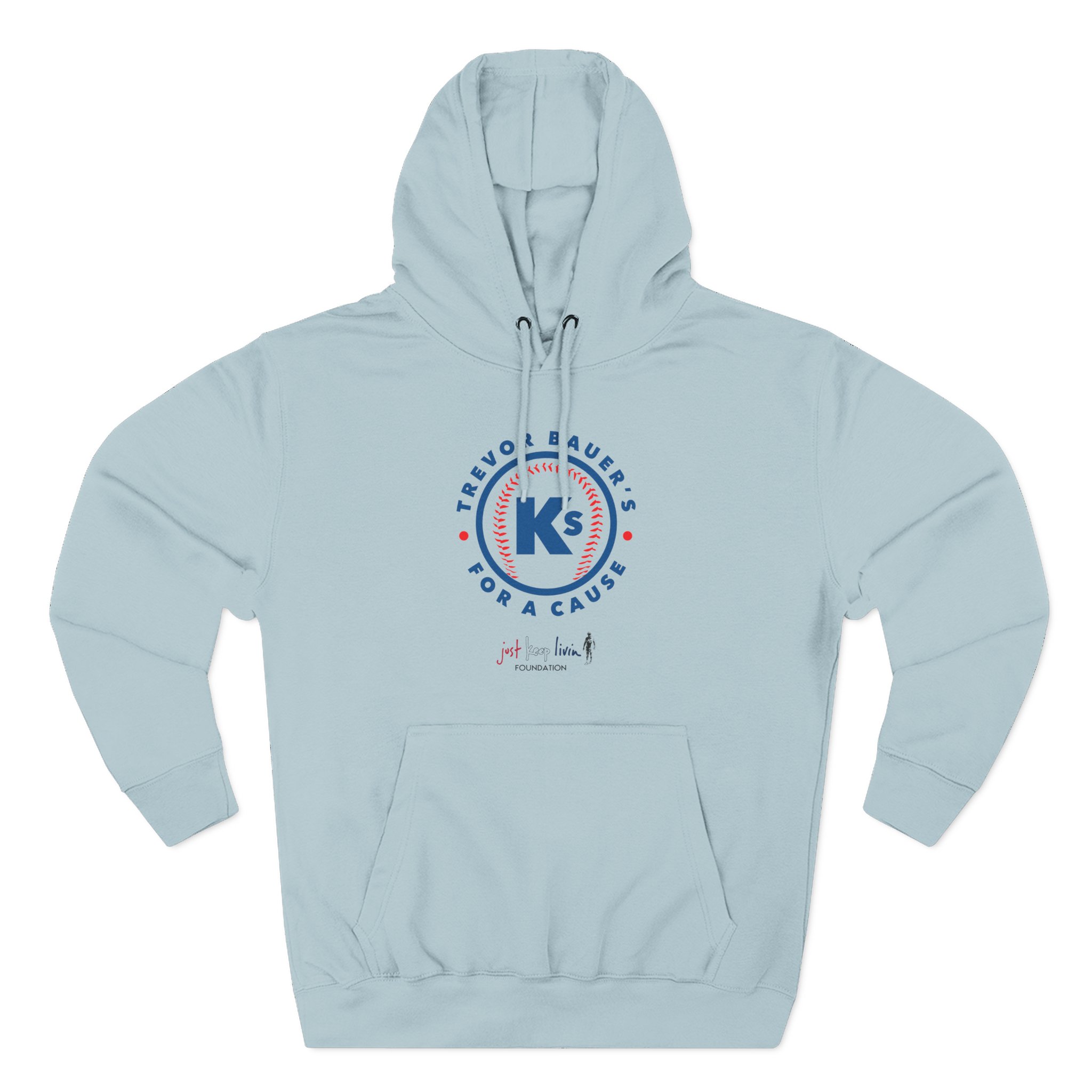 Trevor Bauer’s Ks for a Cause Three-Panel Fleece Hoodie