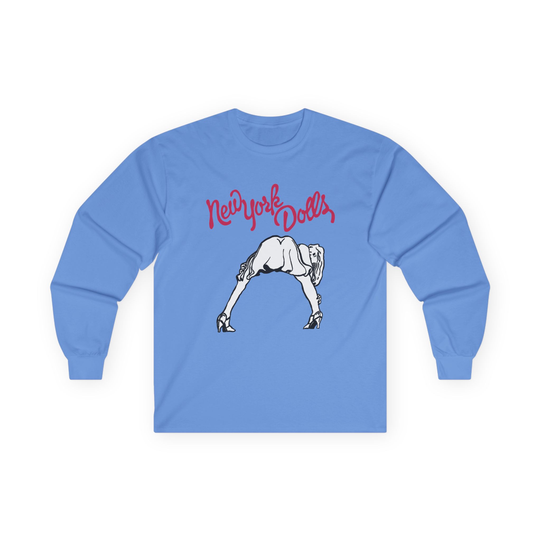 New York Dolls Lipstick Girl Unisex Ultra Cotton Long Sleeve Tee