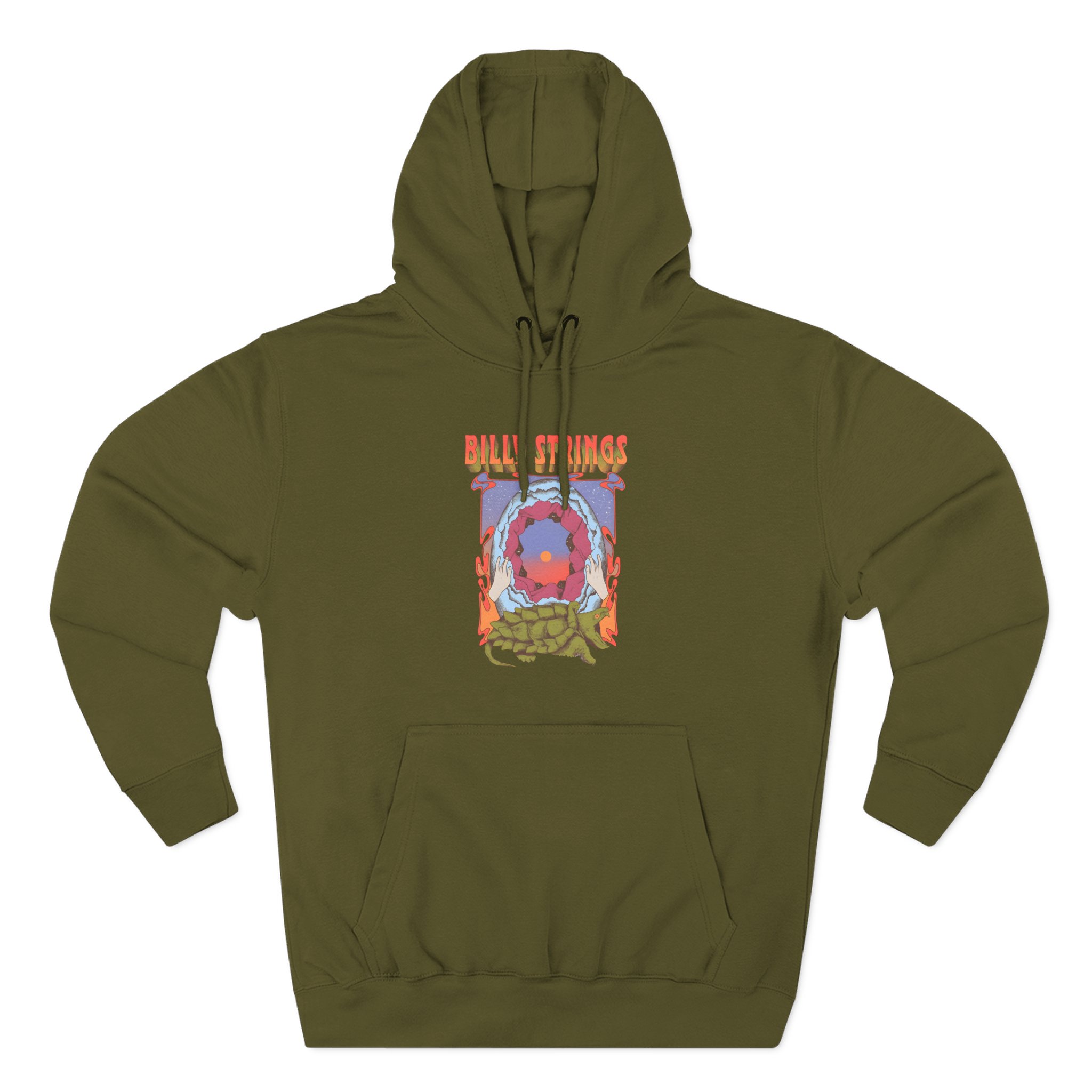Billy Strings Snapping Turtle Three-Panel Fleece Hoodie