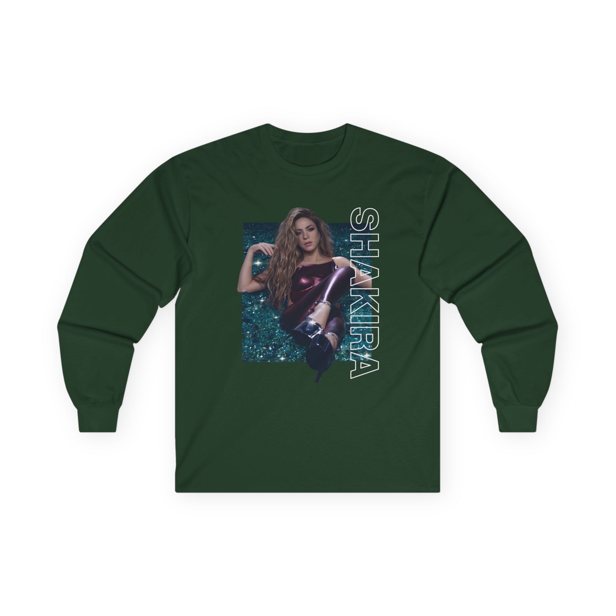 Shakira Emerald Unisex Ultra Cotton Long Sleeve Tee