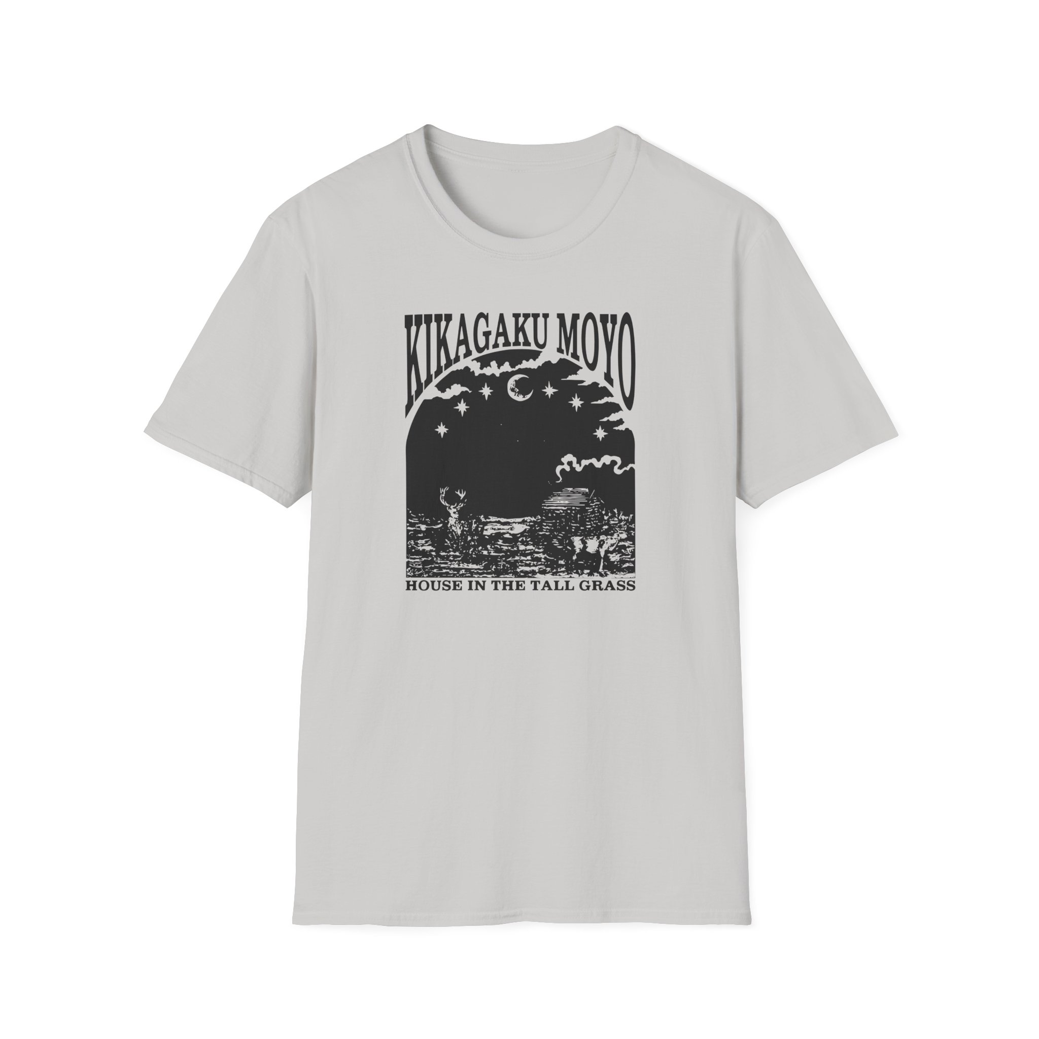 Kikagaku Moyo House in the Tall Grass Unisex Softstyle T-Shirt