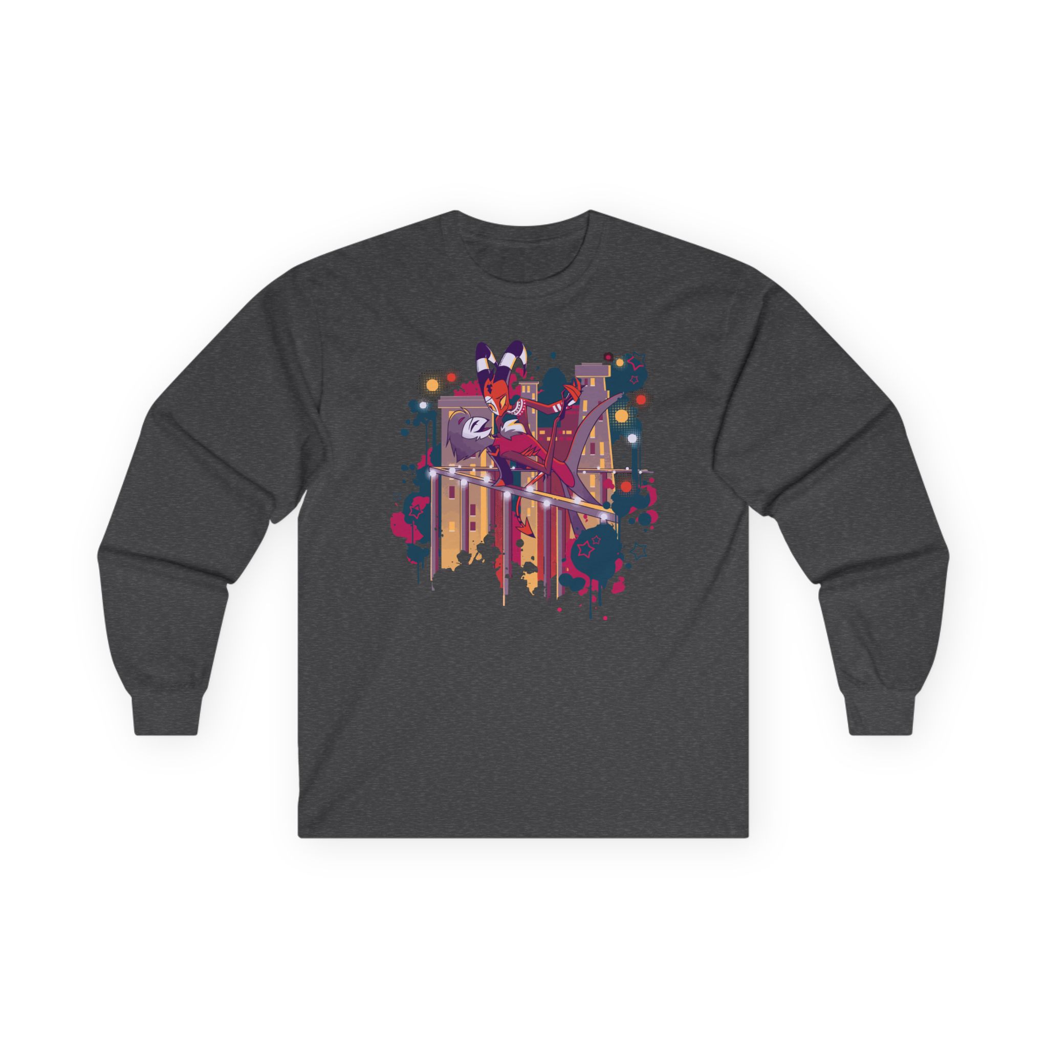 Vivziepop Stolas + Blitz Rooftop Dance Unisex Ultra Cotton Long Sleeve Tee