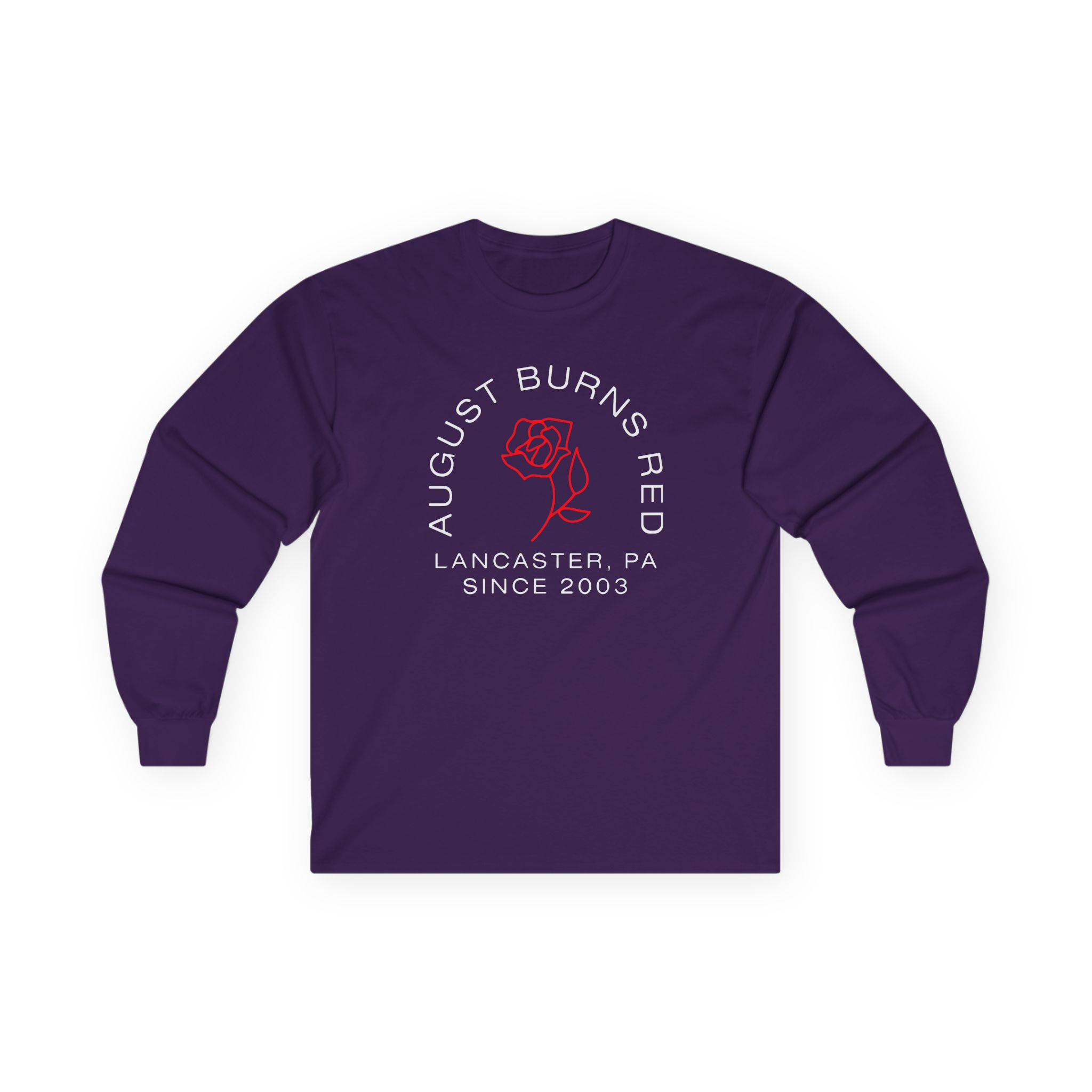 August Burns Red Rose Unisex Ultra Cotton Long Sleeve Tee