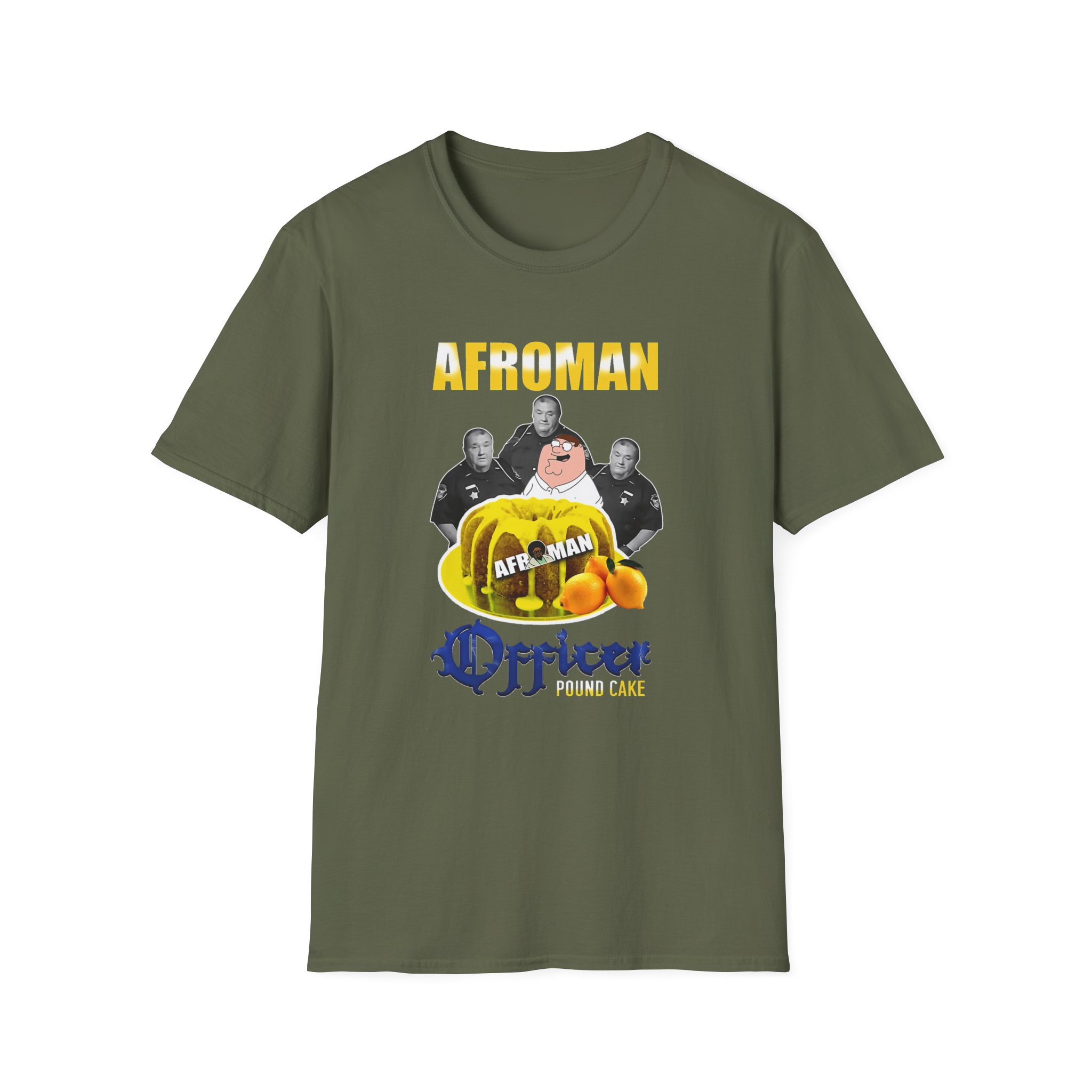 Afroman Lemon Pound Cake Unisex Softstyle T-Shirt