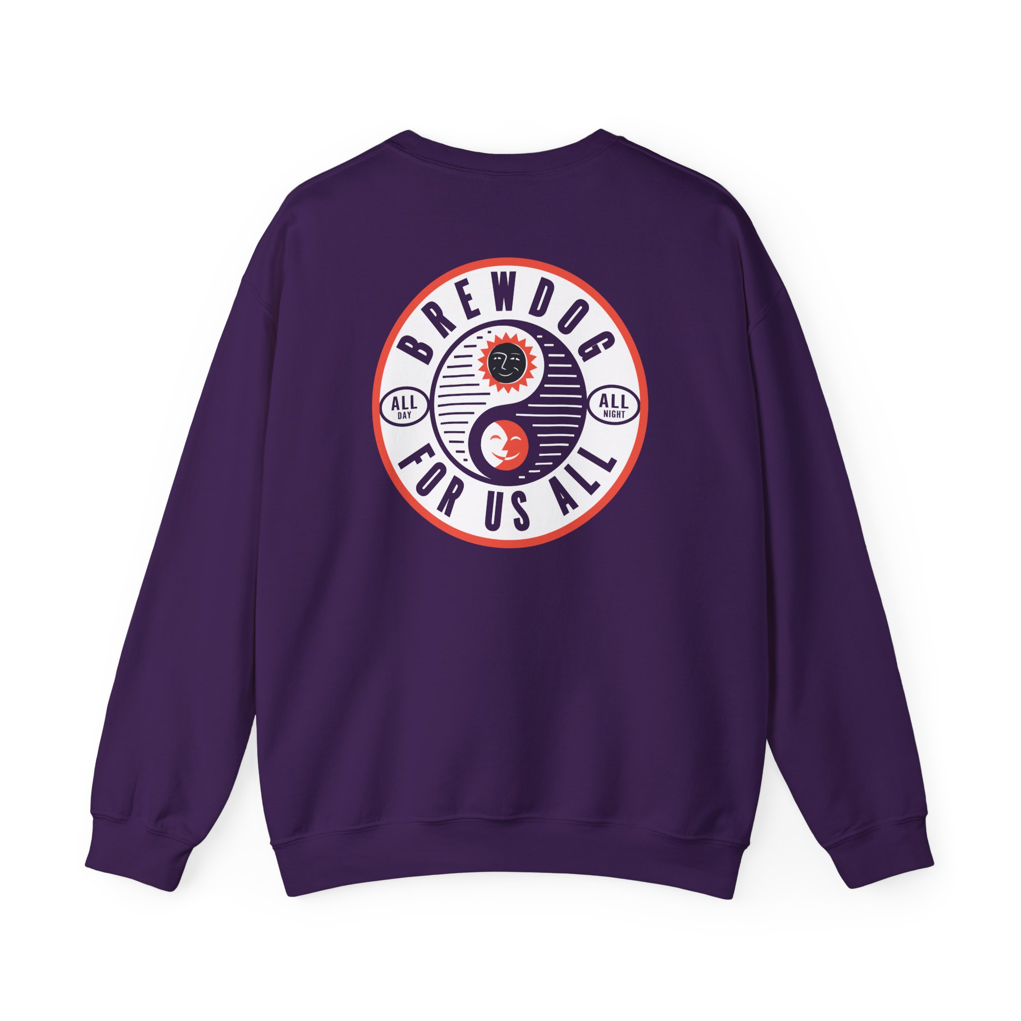 Brewdog All Day All Night Unisex Heavy Blendâ„¢ Crewneck Sweatshirt