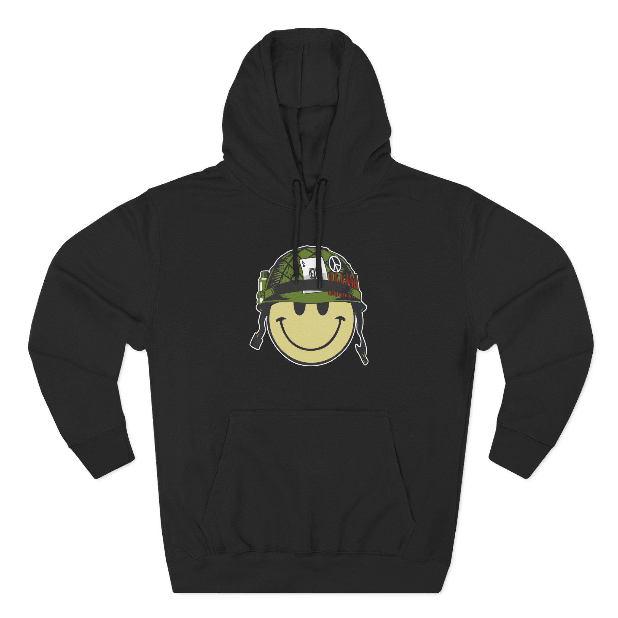Roman Atwood Smiley Three-Panel Fleece Hoodie