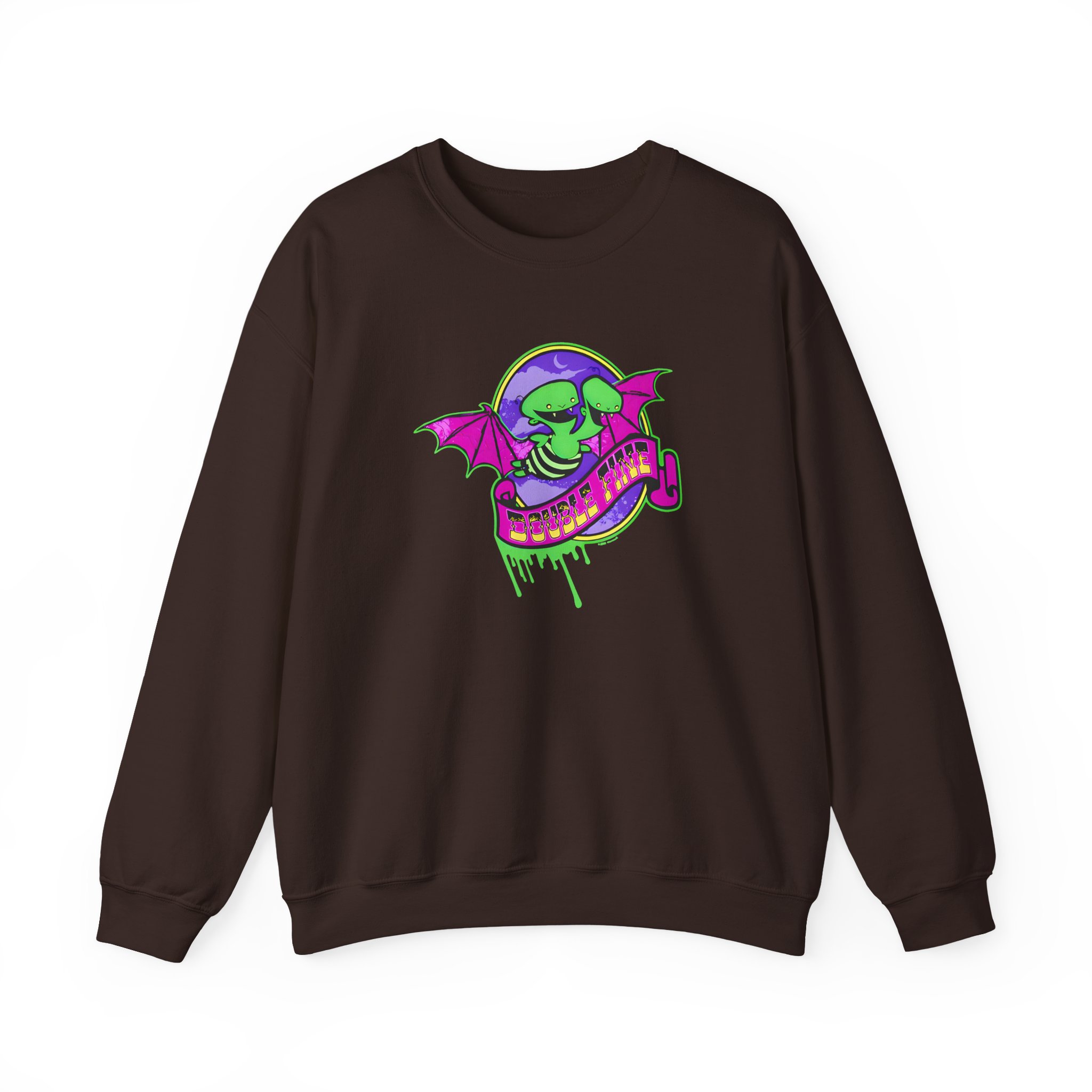 Double Fine Halloween Unisex Heavy Blendâ„¢ Crewneck Sweatshirt