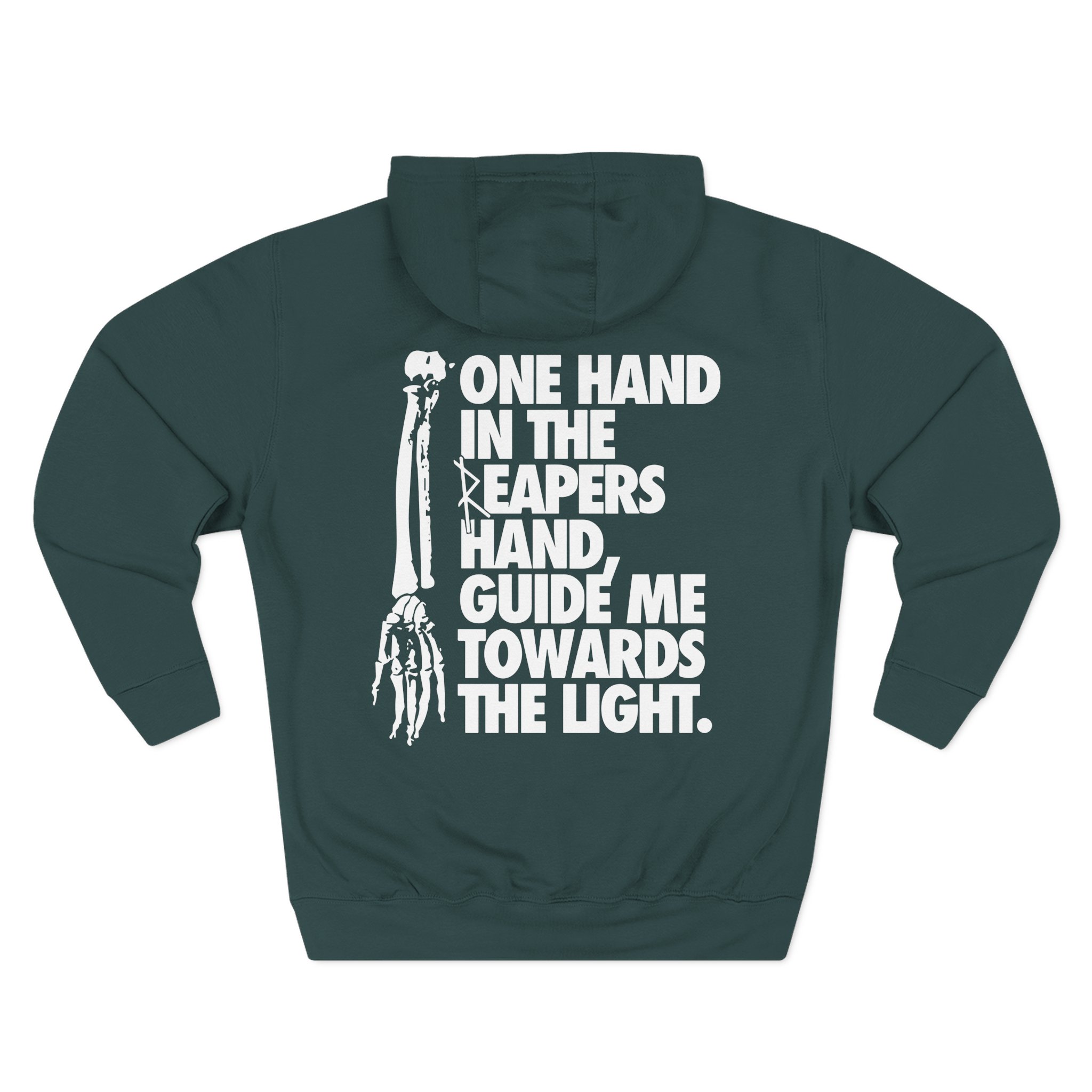 Trapped Under Ice Reaper Three-Panel Fleece Hoodie