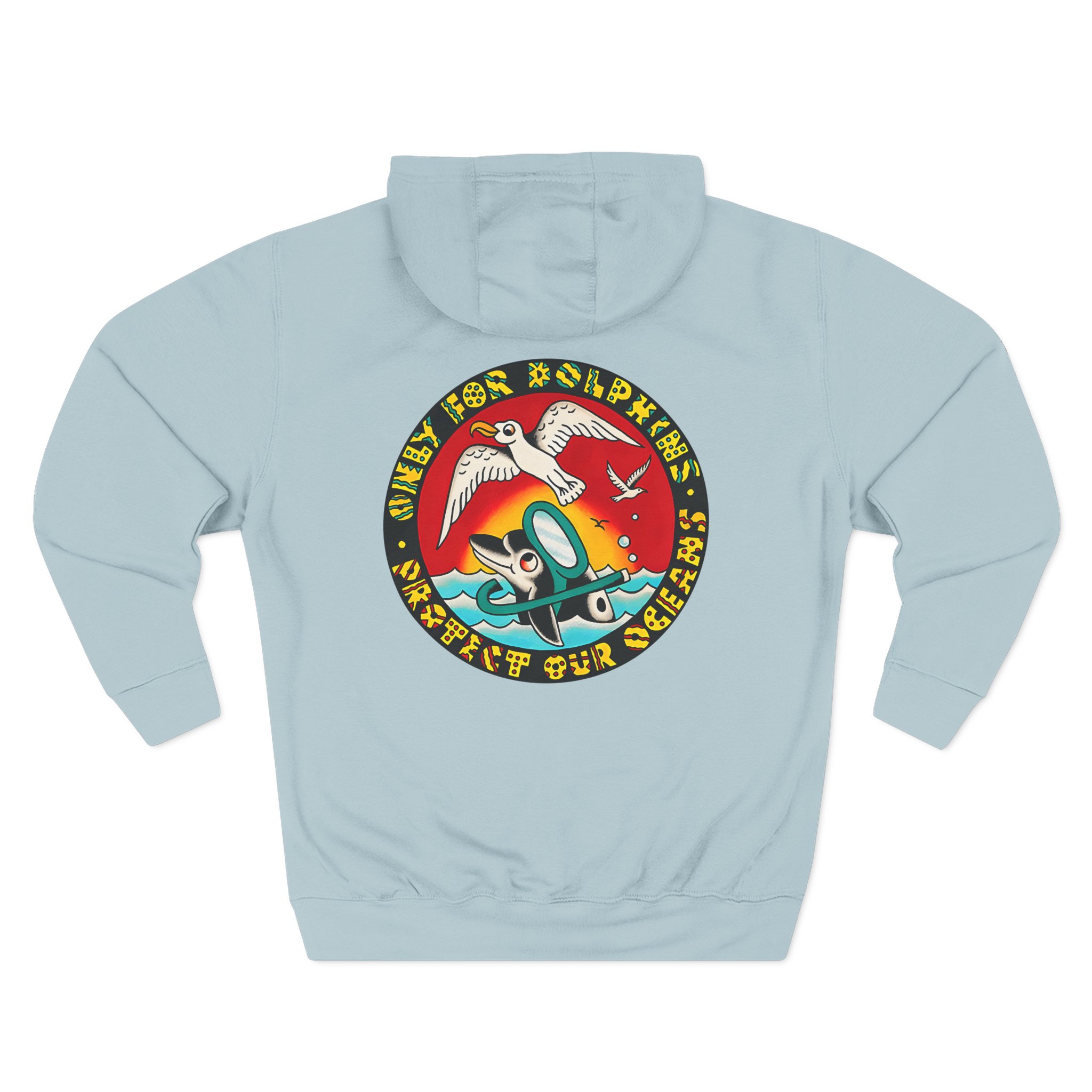 Action Bronson Only for Dolphins Three-Panel Fleece Hoodie