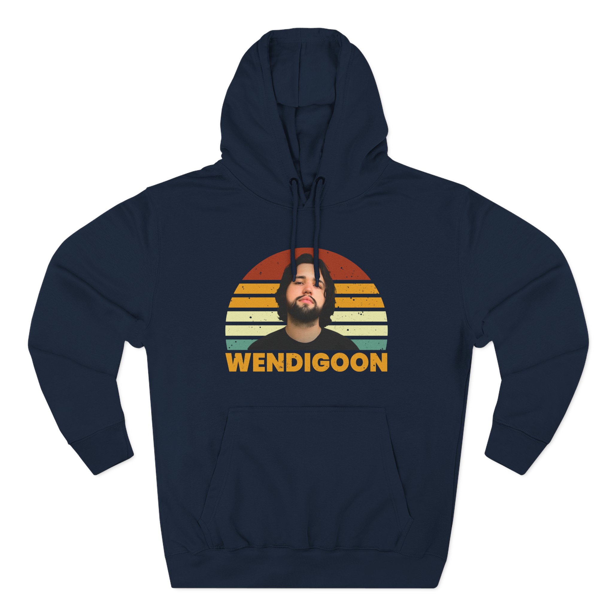Wendigoon Three-Panel Fleece Hoodie