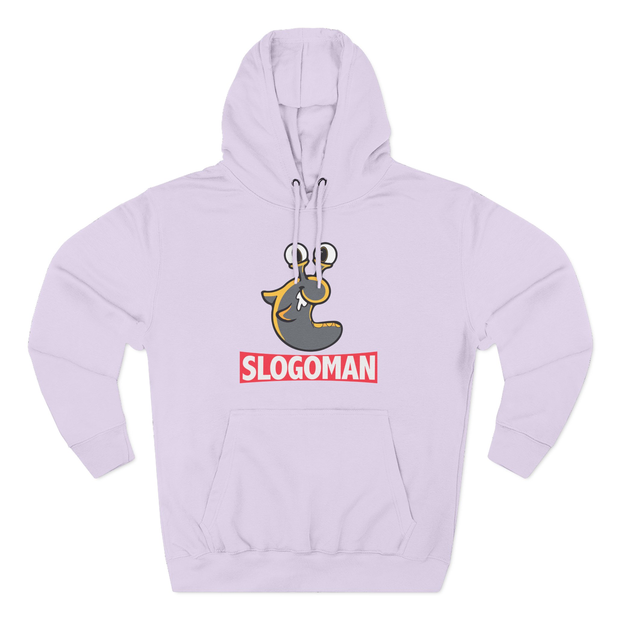Slogoman Three-Panel Fleece Hoodie