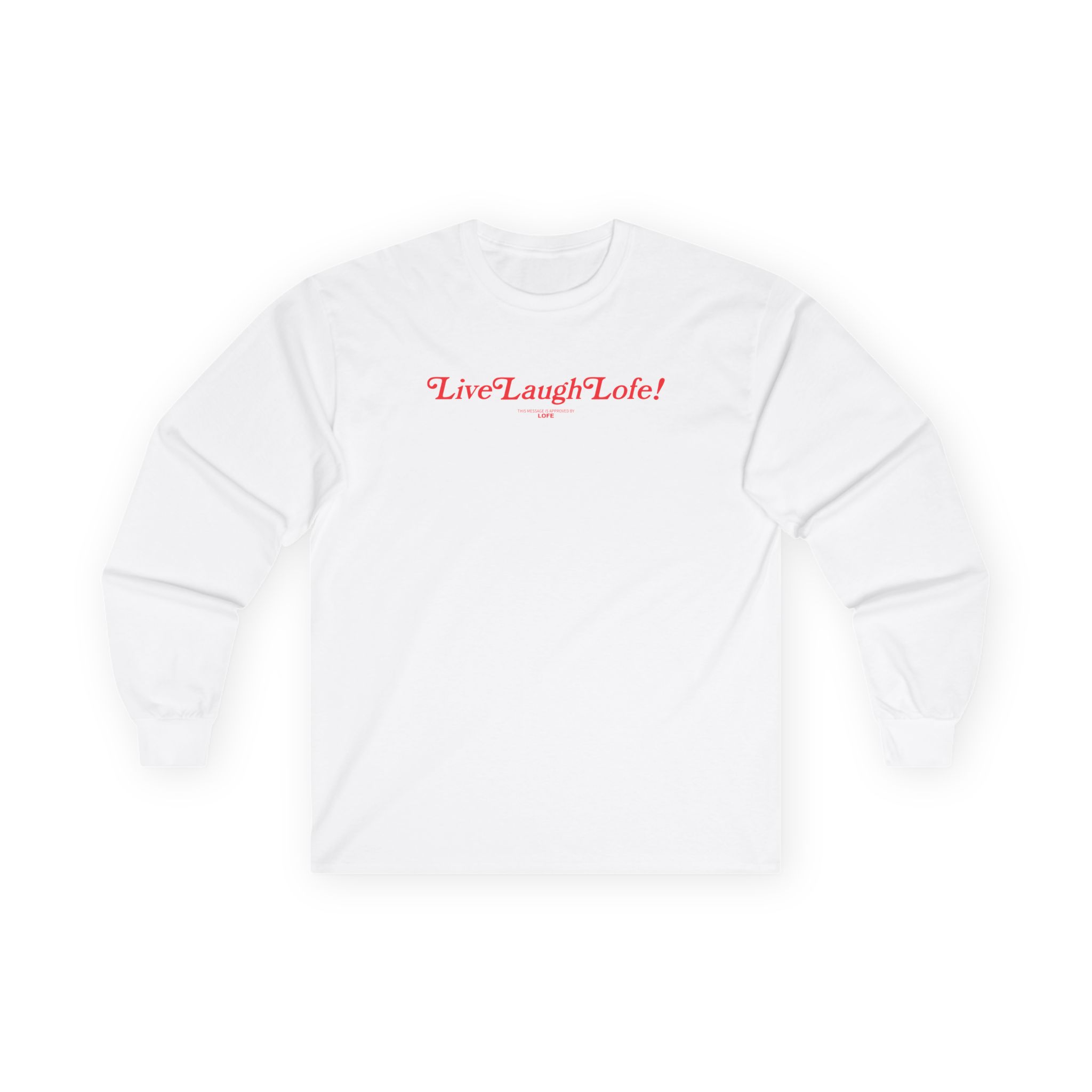 Life Lauge Lofe Unisex Ultra Cotton Long Sleeve Tee