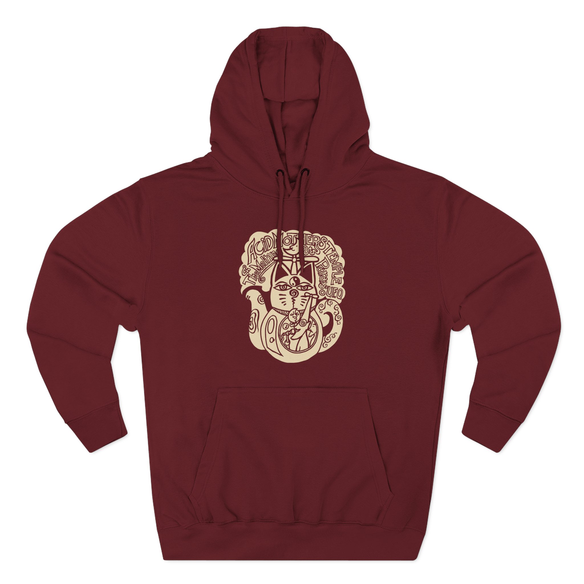 Acid Mothers Temple Three-Panel Fleece Hoodie