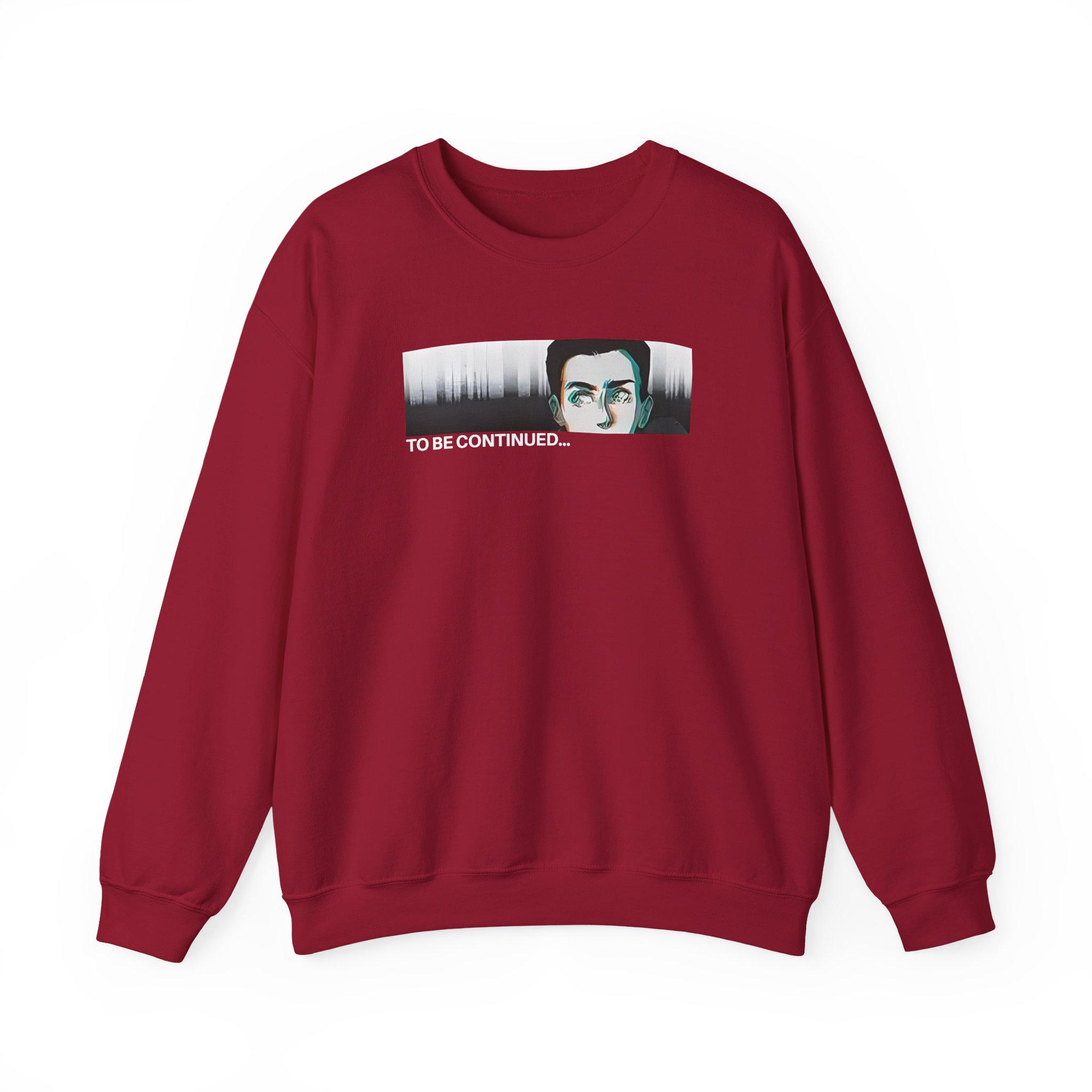 Dan and Phil Glitch Unisex Heavy Blendâ„¢ Crewneck Sweatshirt