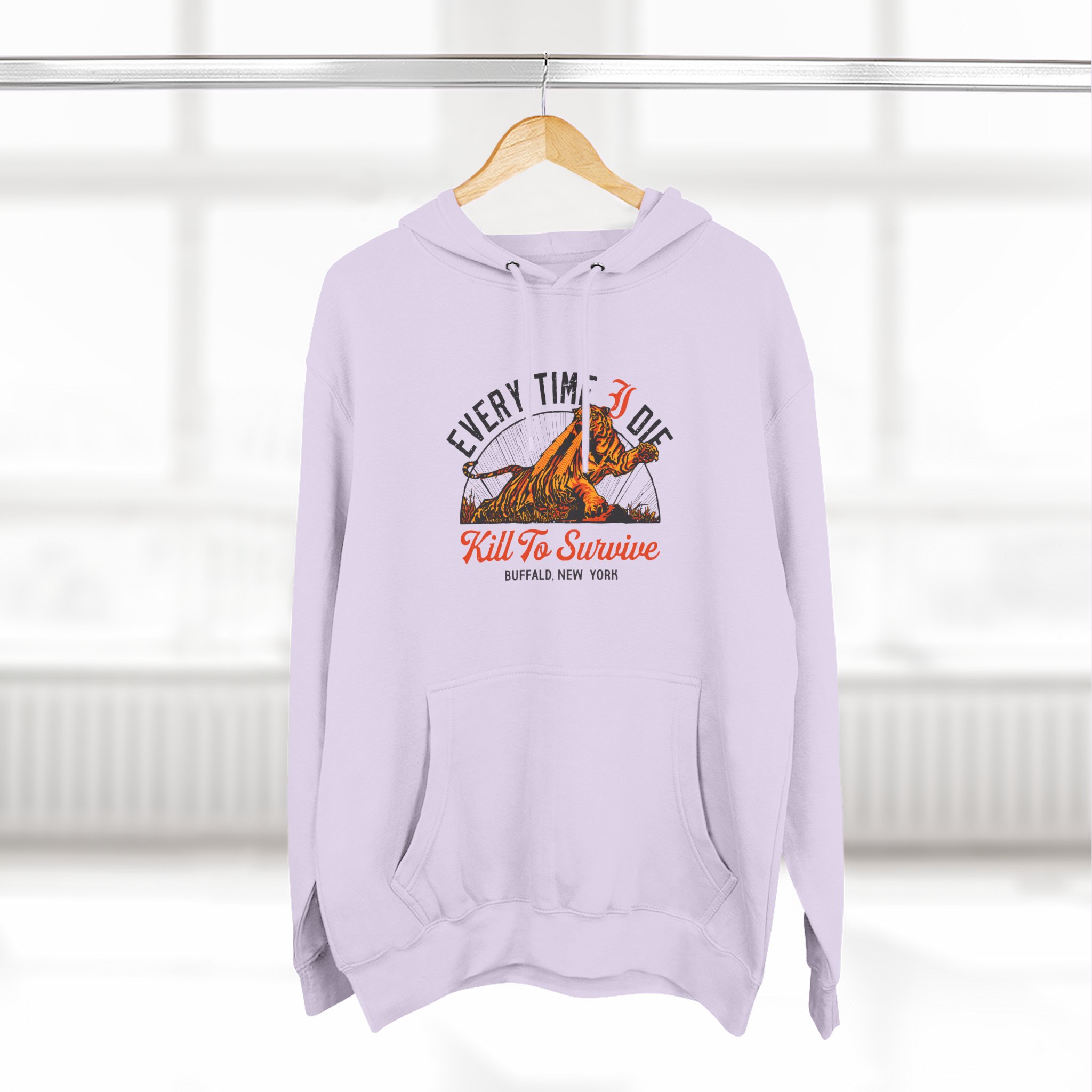 Every Time I Die Kill to Survive Three-panel Fleece Hoodie