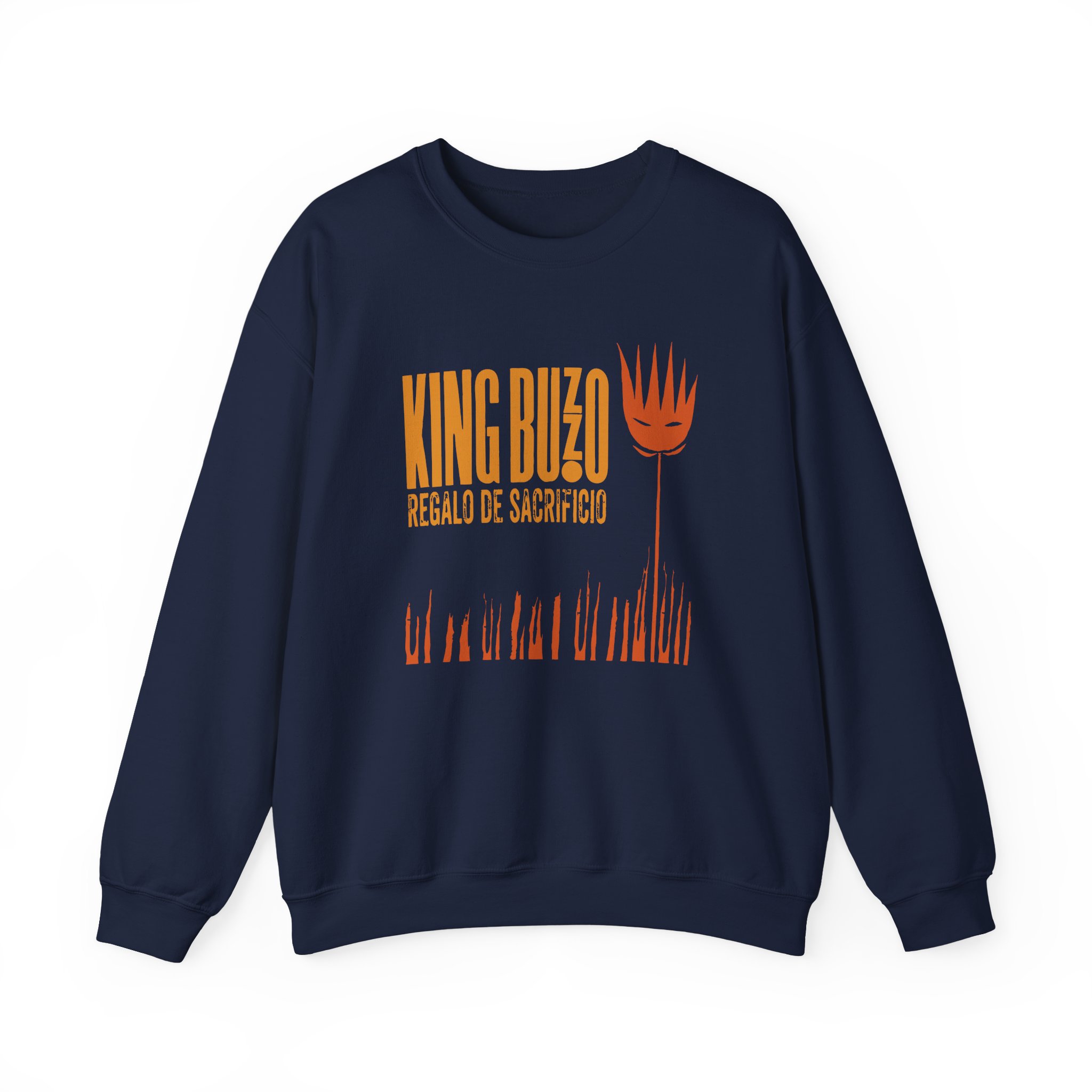Melvins King Buzzo Regalo De Sacrificio Unisex Heavy Blendâ„¢ Crewneck Sweatshirt