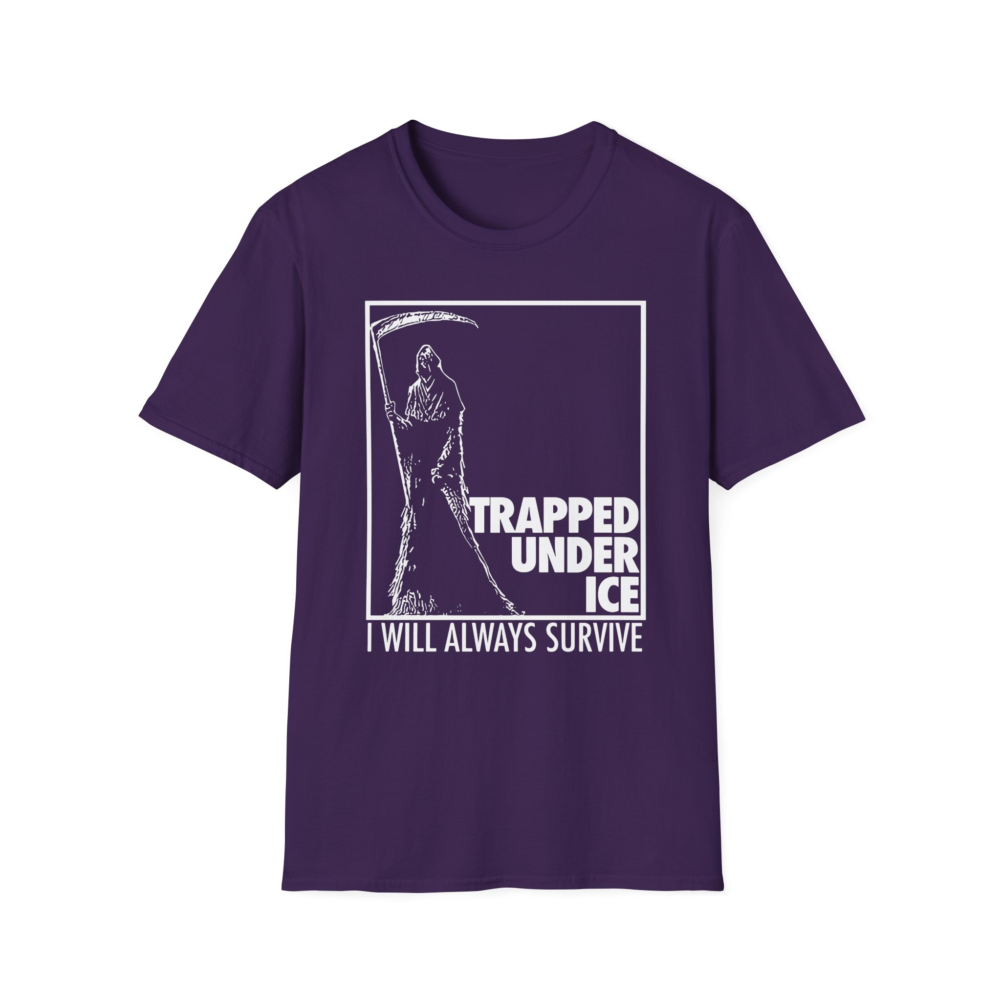Trapped Under Ice Reaper Unisex Softstyle T-Shirt
