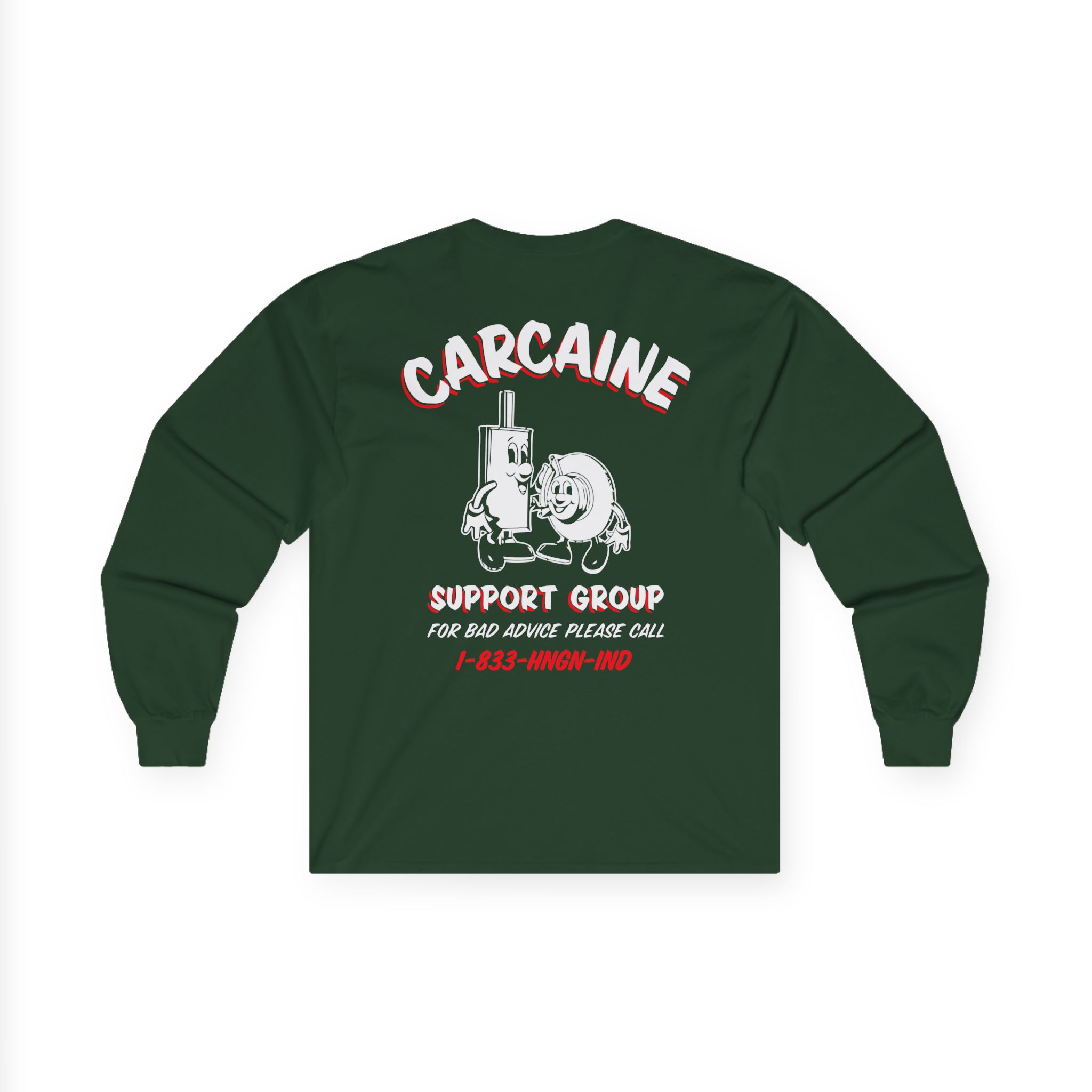 Ken Block Hoonigan Carcaine Support Group Unisex Ultra Cotton Long Sleeve Tee