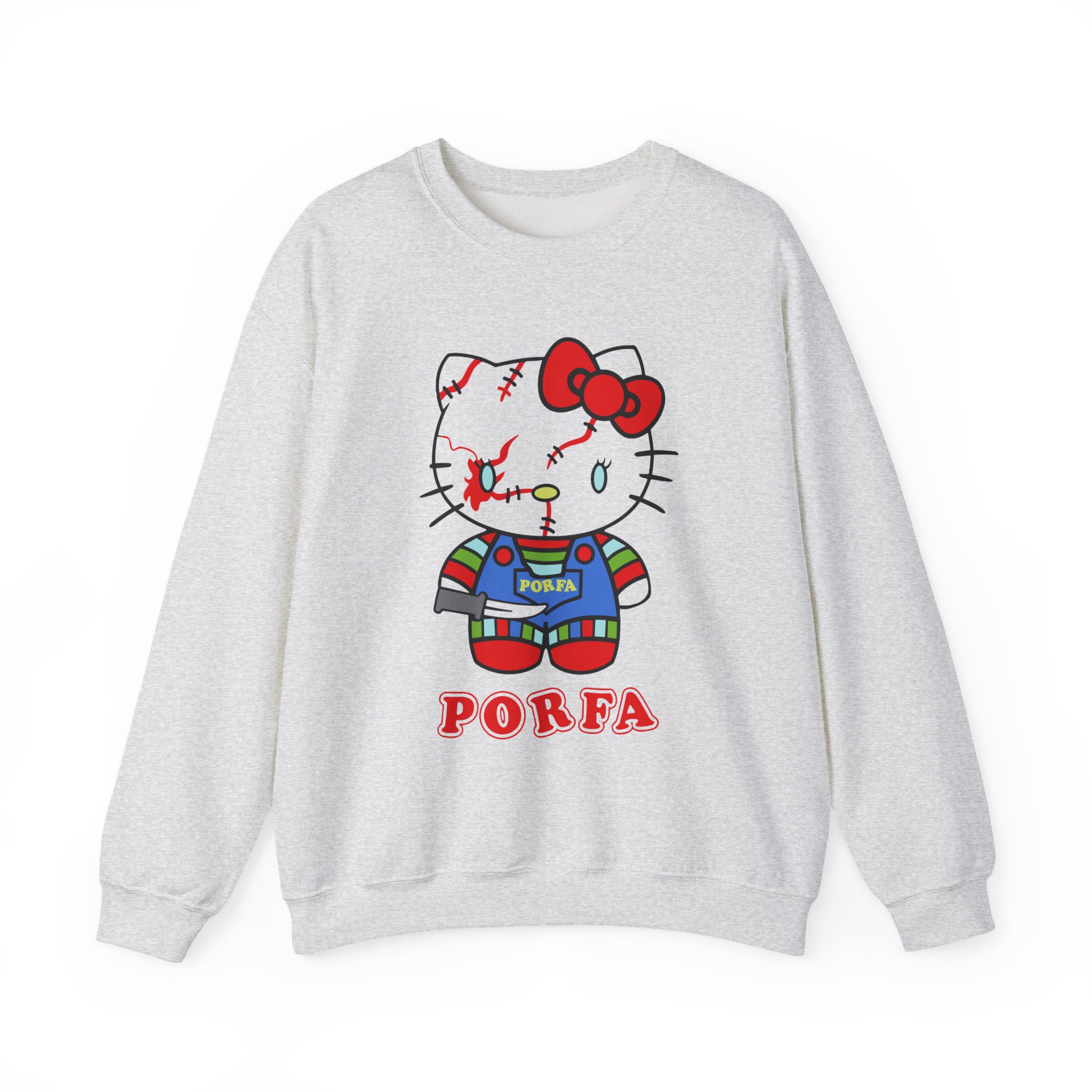 Porfa Hello Kitty Halloween Unisex Heavy Blendâ„¢ Crewneck Sweatshirt