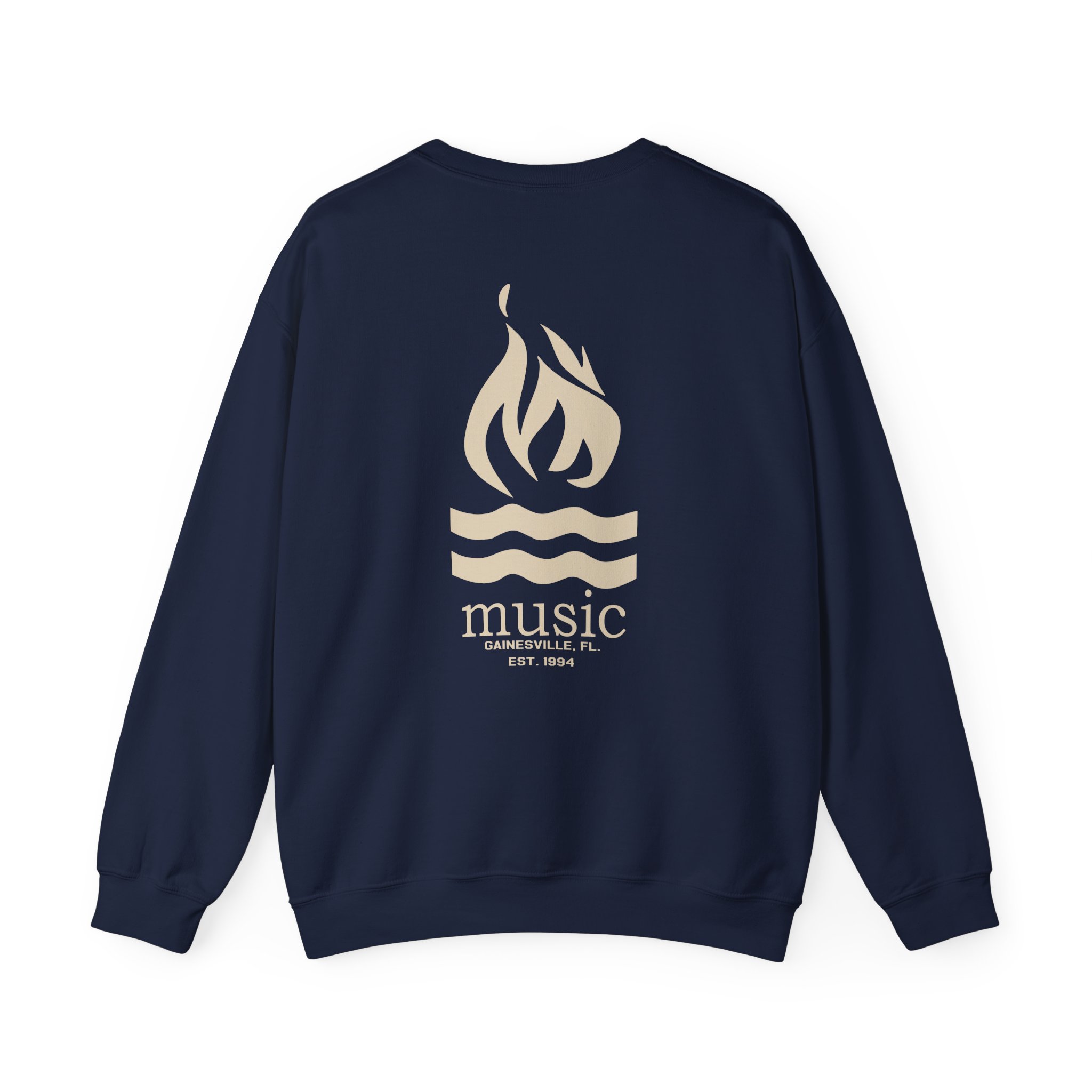 Hot Water Music Logo Unisex Heavy Blendâ„¢ Crewneck Sweatshirt