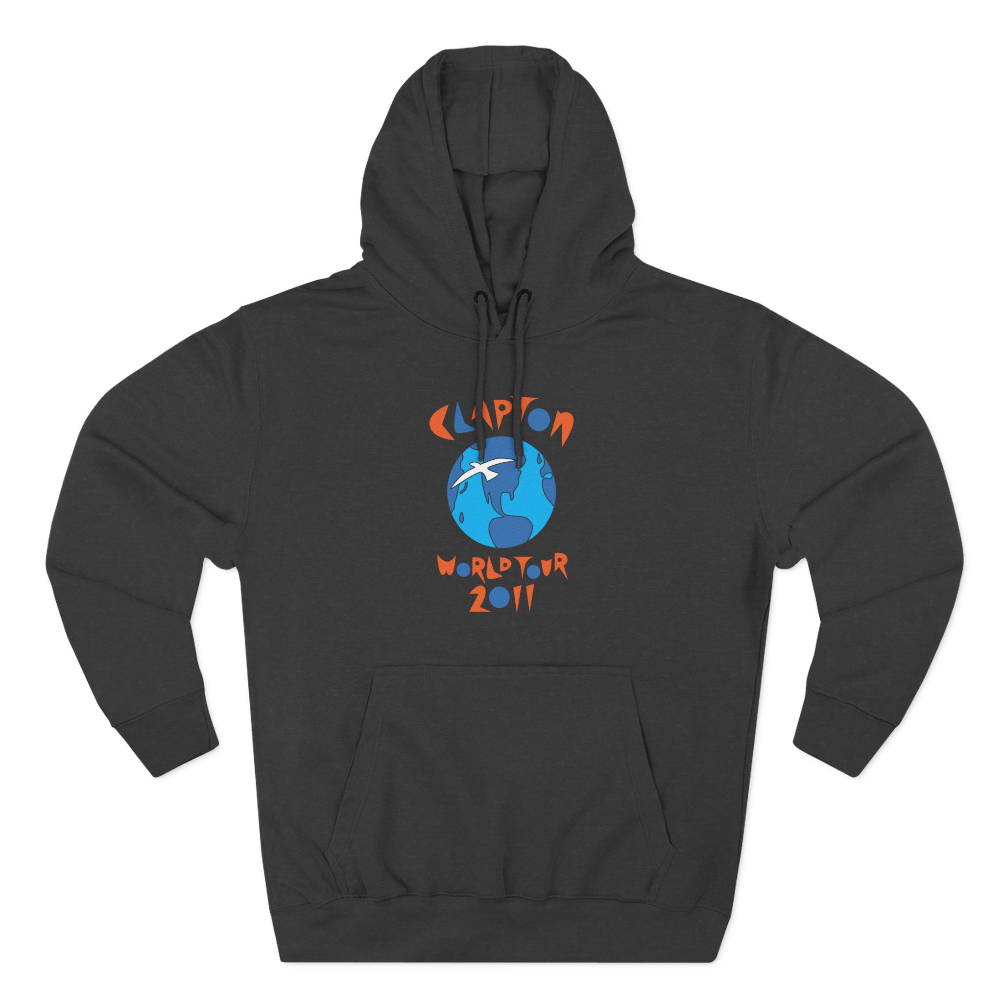 Eric Clapton World Tour 2011 Three-Panel Fleece Hoodie