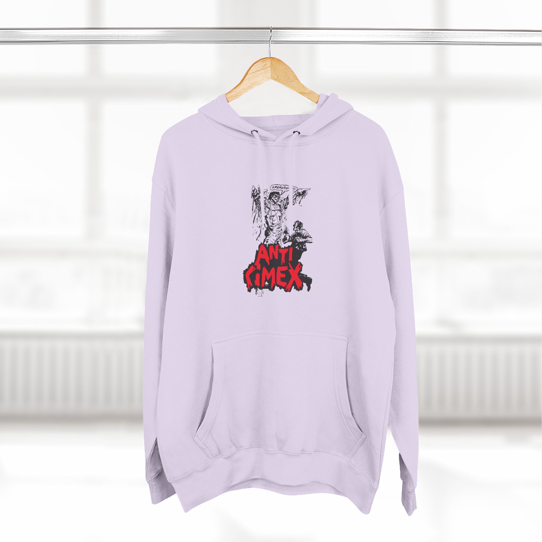 Anti Cimex Frankie Three-panel Fleece Hoodie