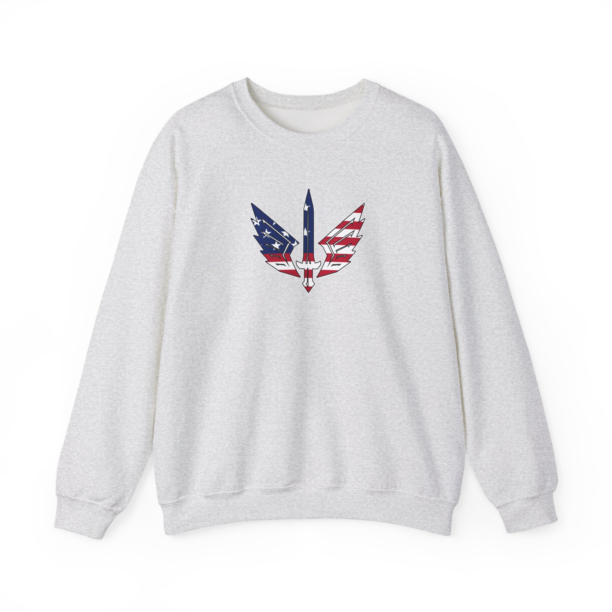 St. Louis Battlehawks 108 Stitches Patriotic Unisex Heavy Blendâ„¢ Crewneck Sweatshirt