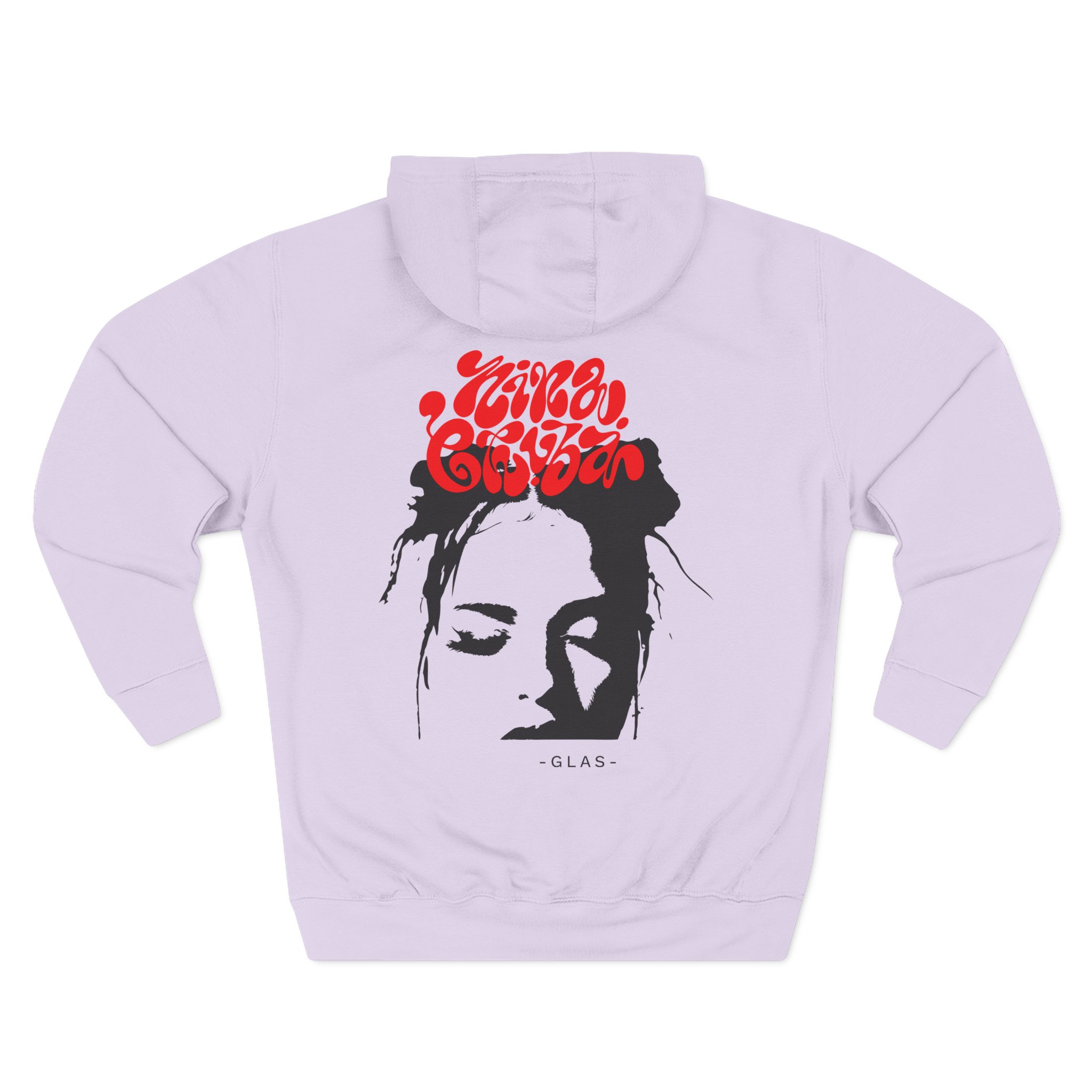 Nina Chuba Three-Panel Fleece Hoodie