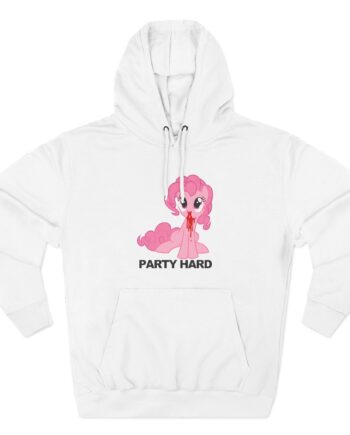 Andrew Wk Party Hard Three-Panel Fleece Hoodie