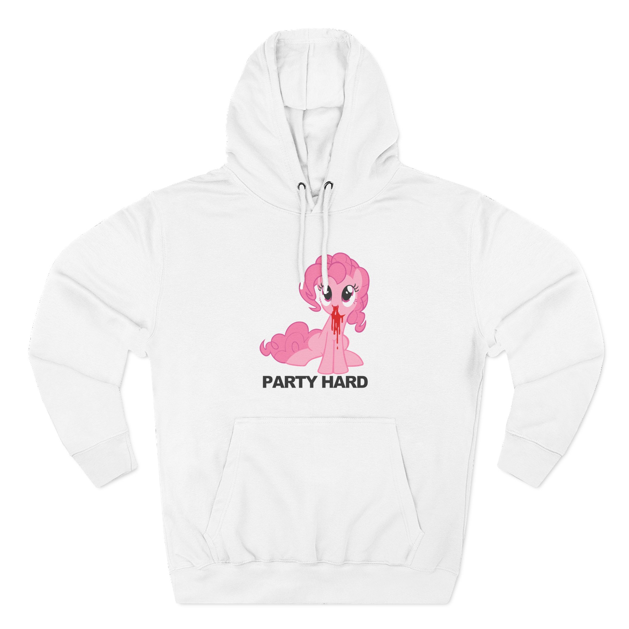 Andrew Wk Party Hard Three-Panel Fleece Hoodie