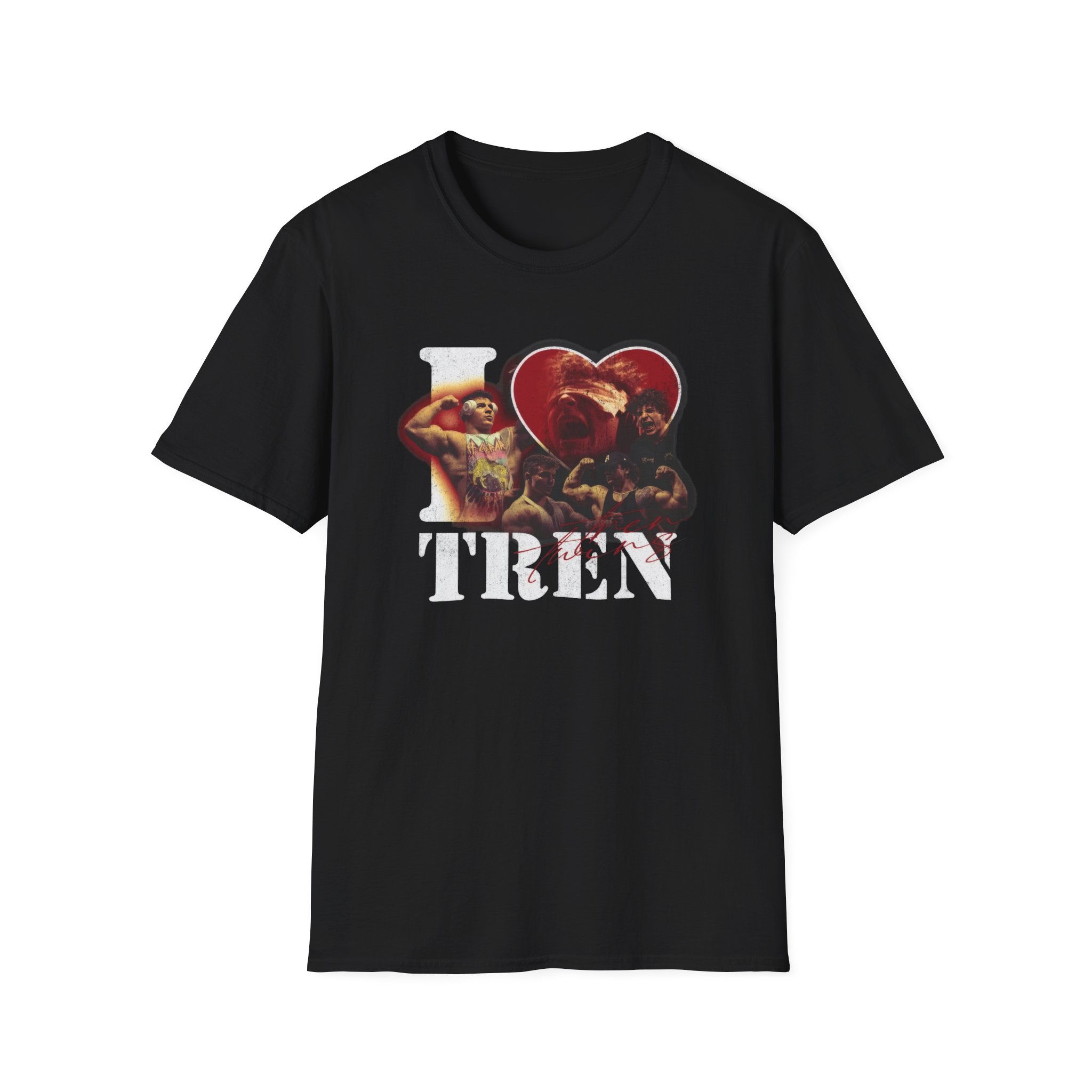 I Love Tren Tren Twins Unisex Softstyle T-Shirt