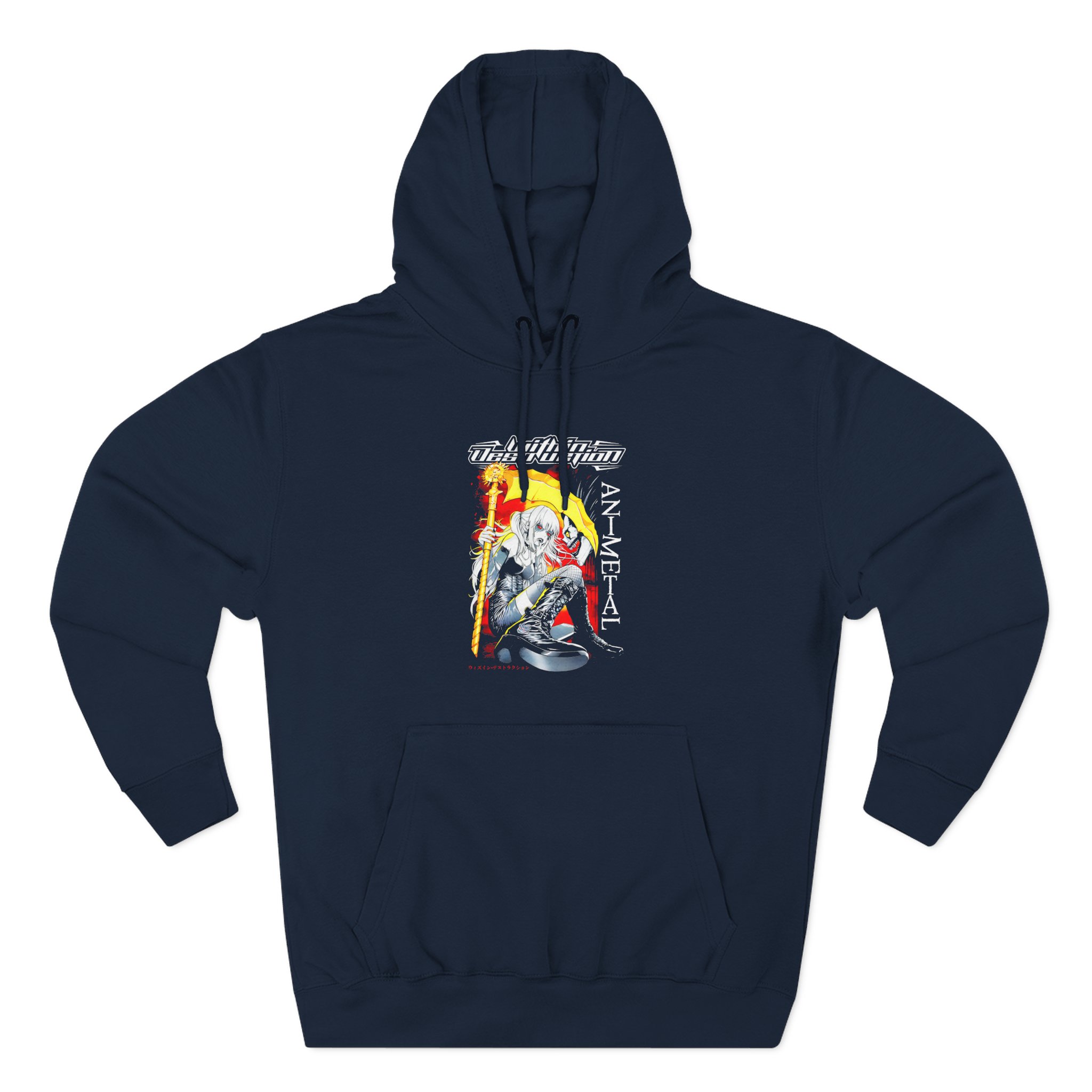 Within Destruction Misa Animetal Three-Panel Fleece Hoodie