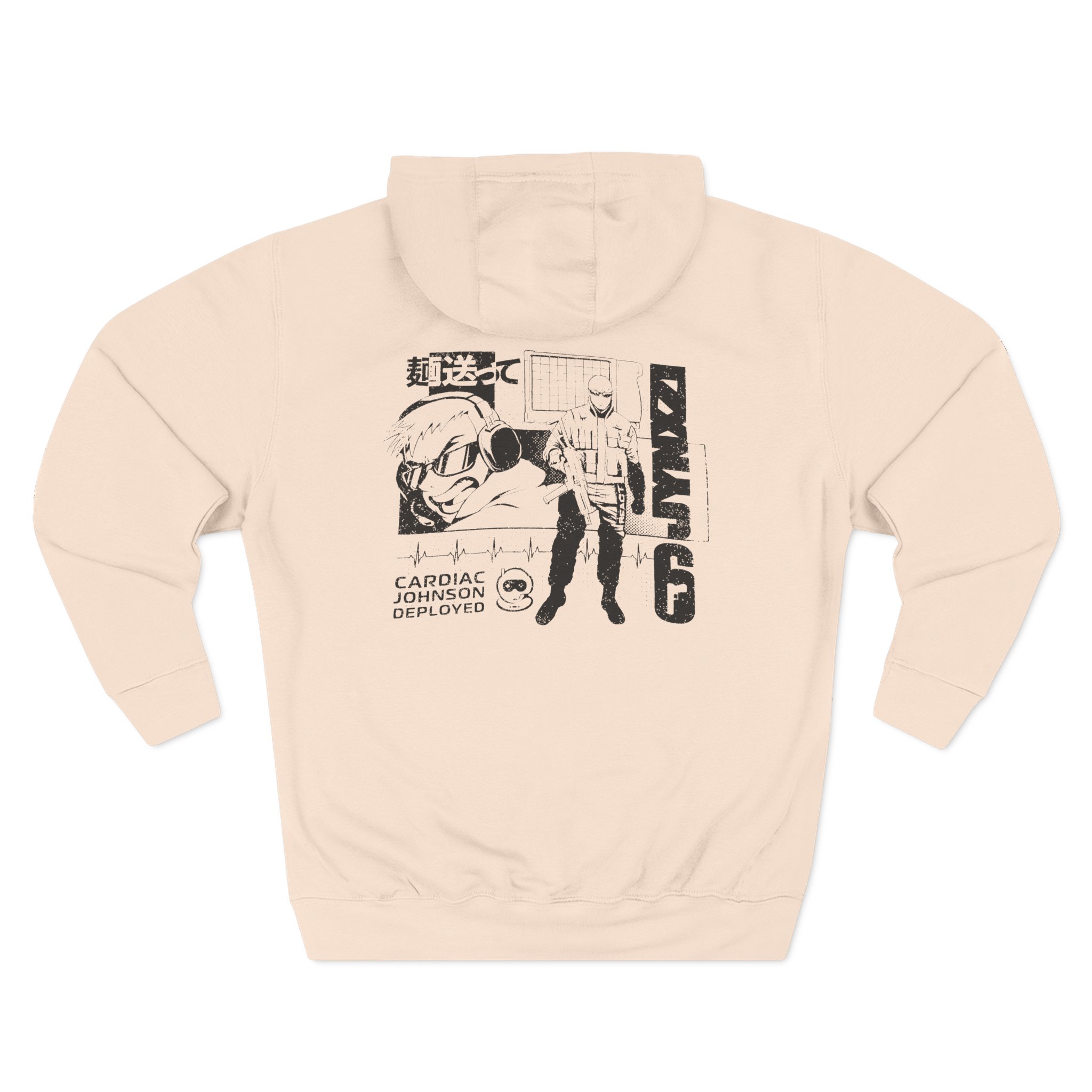 Jynxzi Three-Panel Fleece Hoodie