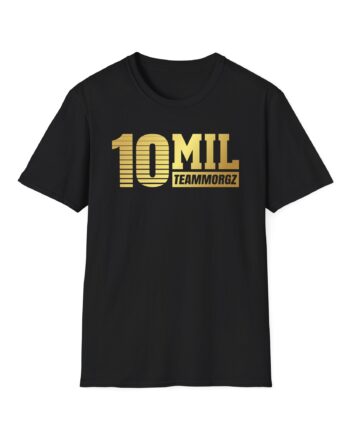 Morgz 10 Million Squad Unisex Softstyle T-Shirt