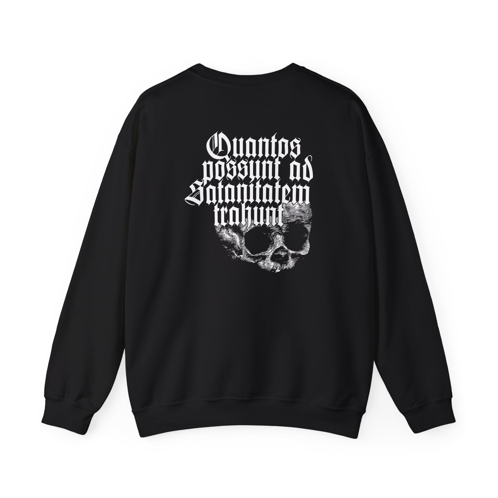 Gorgoroth Quantos Possunt Ad Satanitatem Trahunt Unisex Heavy Blendâ„¢ Crewneck Sweatshirt