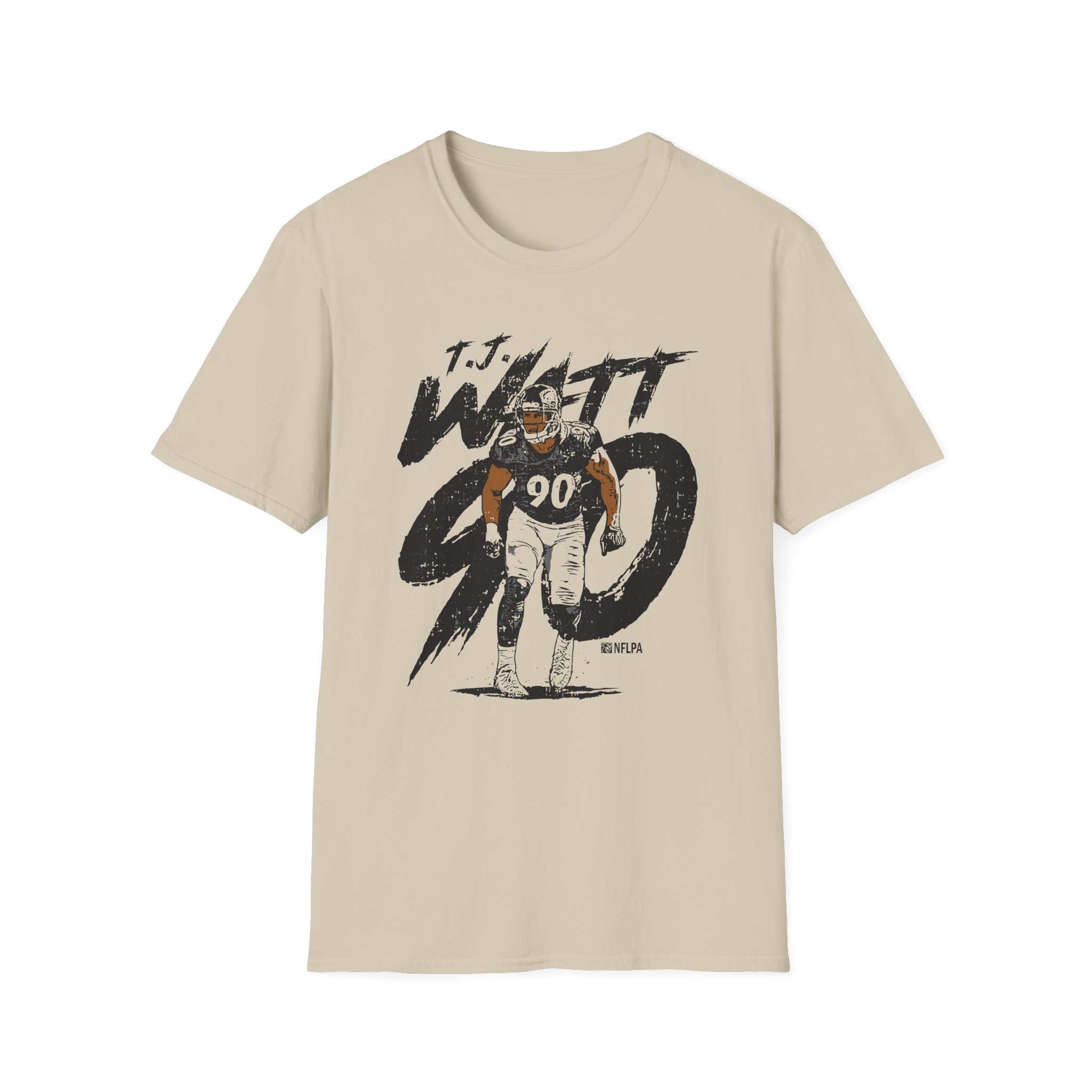 Tj Watt Rough Unisex Softstyle T-Shirt