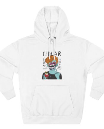 Fidlar Band Rock the Orwells Three-Panel Fleece Hoodie